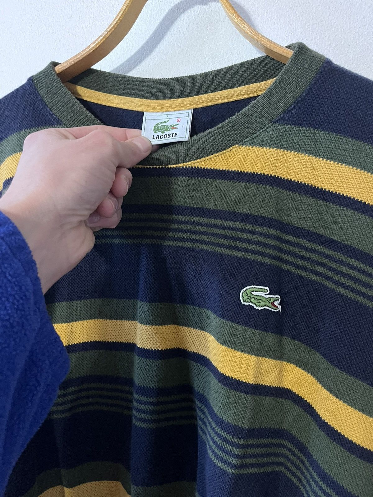 Vintage Lacoste Vintage Lacoste Size M Basic Pullover 80s Size US M / EU 48-50 / 2 - 3 Thumbnail
