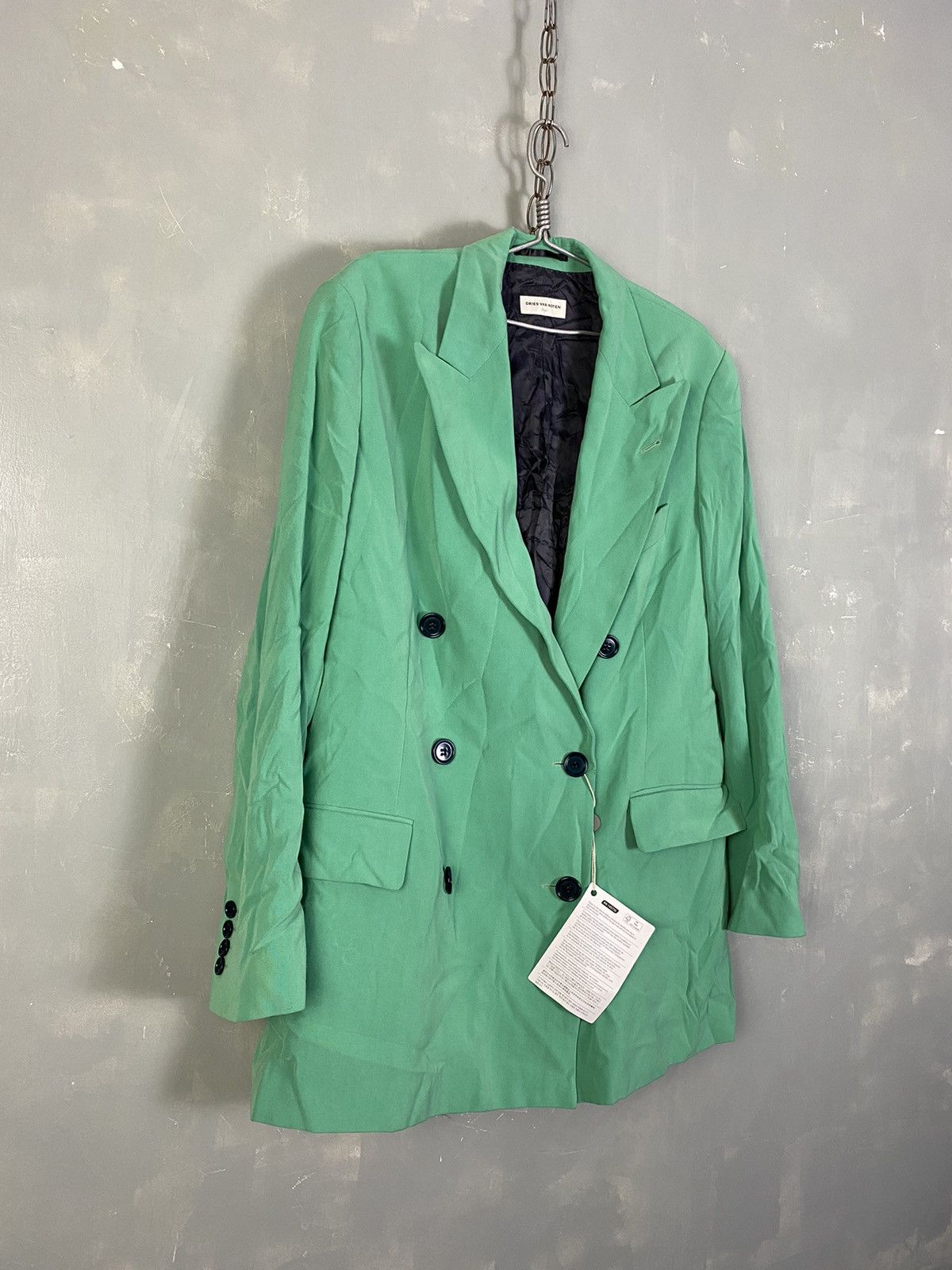 Dries Van Noten Dries Van Noten Double Breasted Blazer Size L / US 10 / IT 46 - 3 Thumbnail