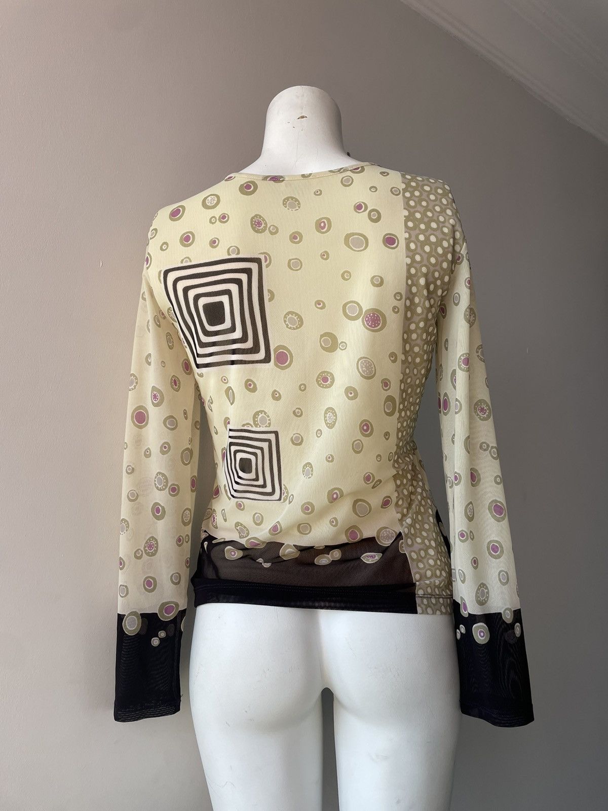 Vintage y2k blouse Size S / US 4 / IT 40 - 14 Thumbnail