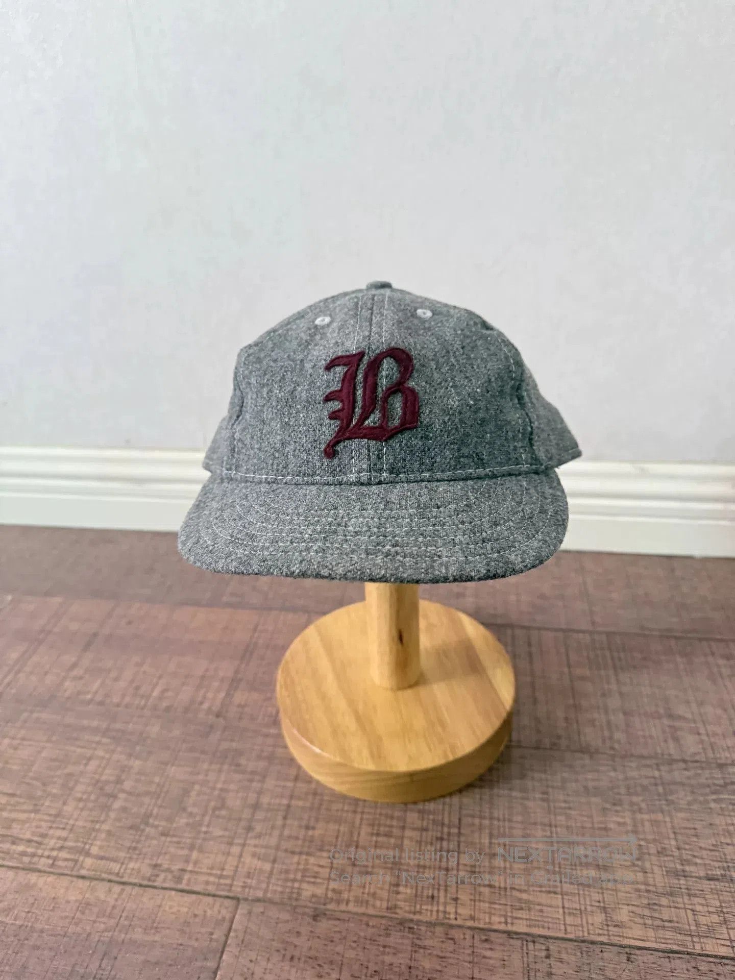 Butcher Products BP Gray Wool Baseball Cap. Size ONE SIZE - 1 Thumbnail