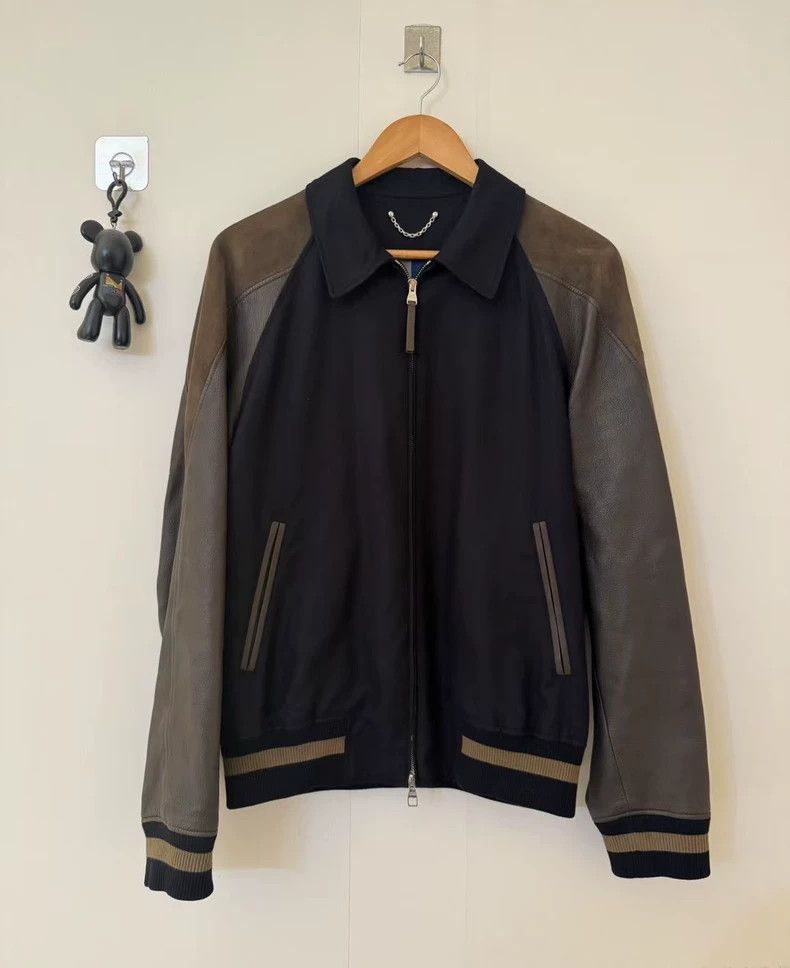 Louis Vuitton LOUIS VUITTON Floral patchwork leather jacket 2504-Nextarro Size US M / EU 48-50 / 2 - 1 Thumbnail
