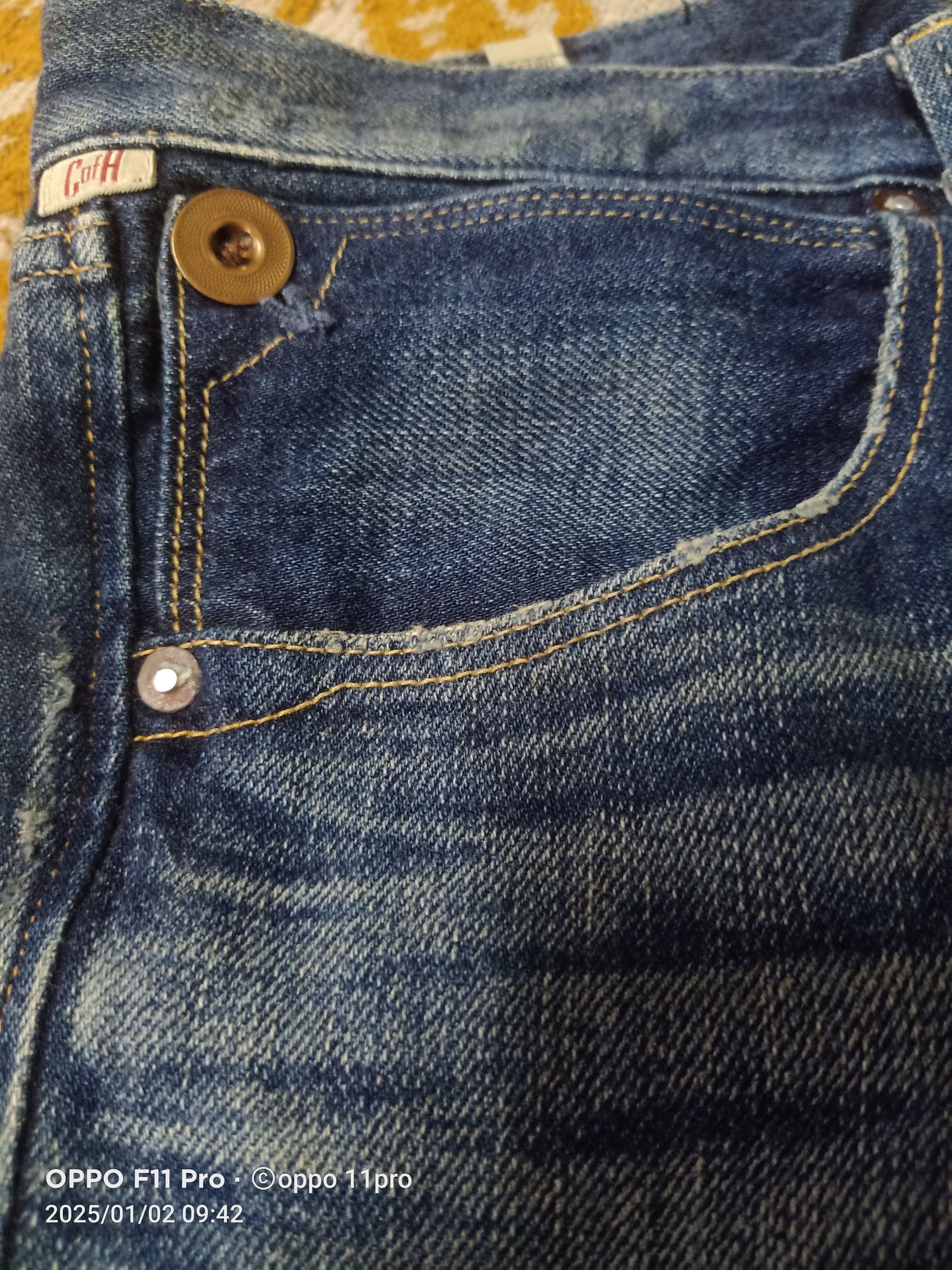 If Six Was Nine × Japanese Brand × Vintage Citizens Of Humanity Loose Denim Flare Size US 31 - 7 Thumbnail