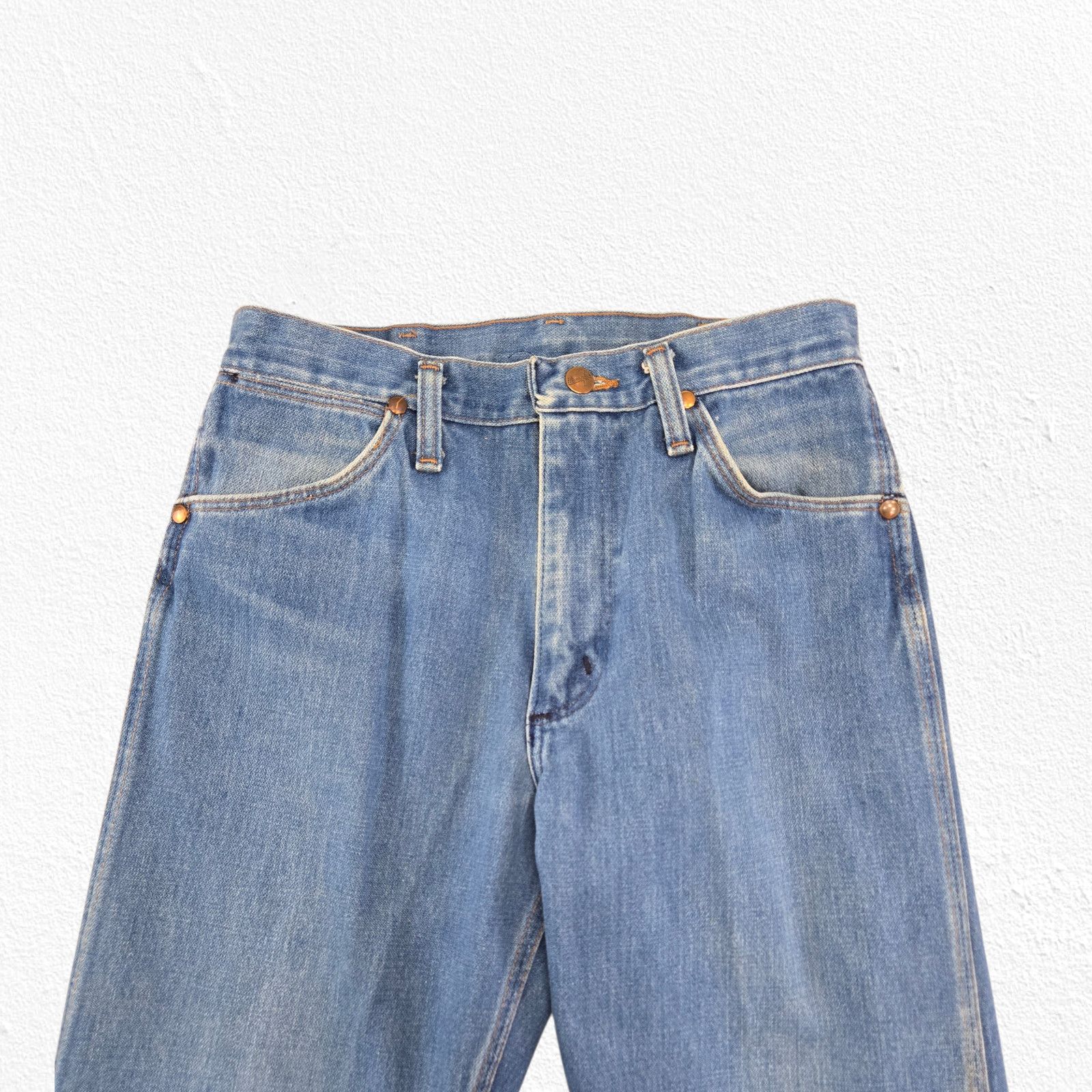 Wrangler Vintage 70s Wrangler 910 Flare Jeans 28 Size 28" / US 6 / IT 42 - 3 Thumbnail