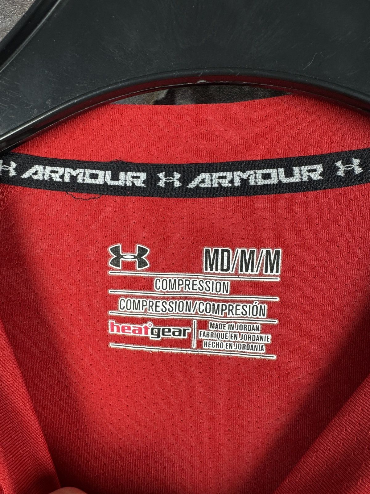 Under Armour Under Armour Men’s Compression Long Sleeve Shirt Red Size M Size US M / EU 48-50 / 2 - 6 Thumbnail