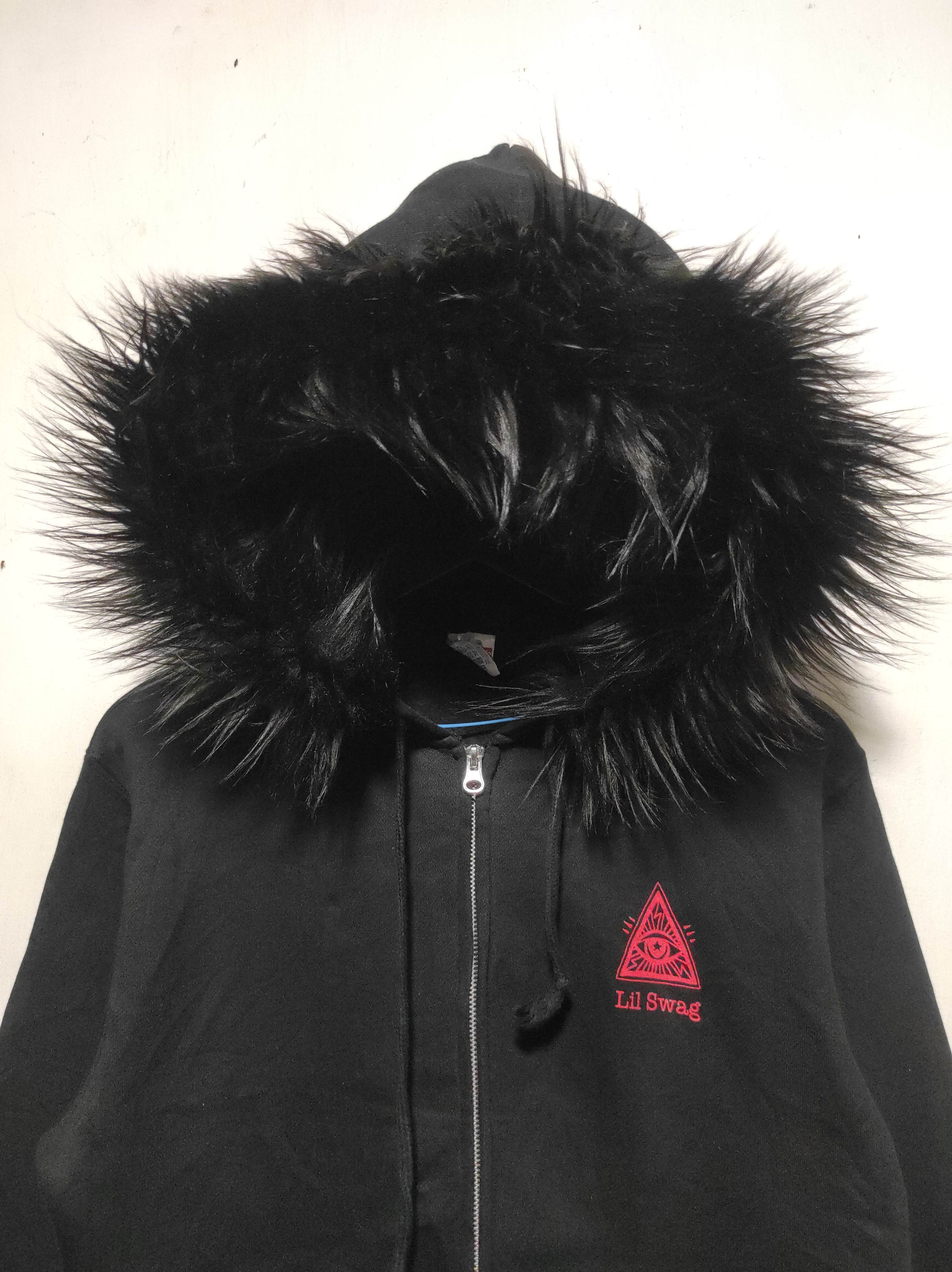 If Six Was Nine Lil Swag Zipper Fur Hoodie i6w9 Lgb Style Size US M / EU 48-50 / 2 - 4 Thumbnail
