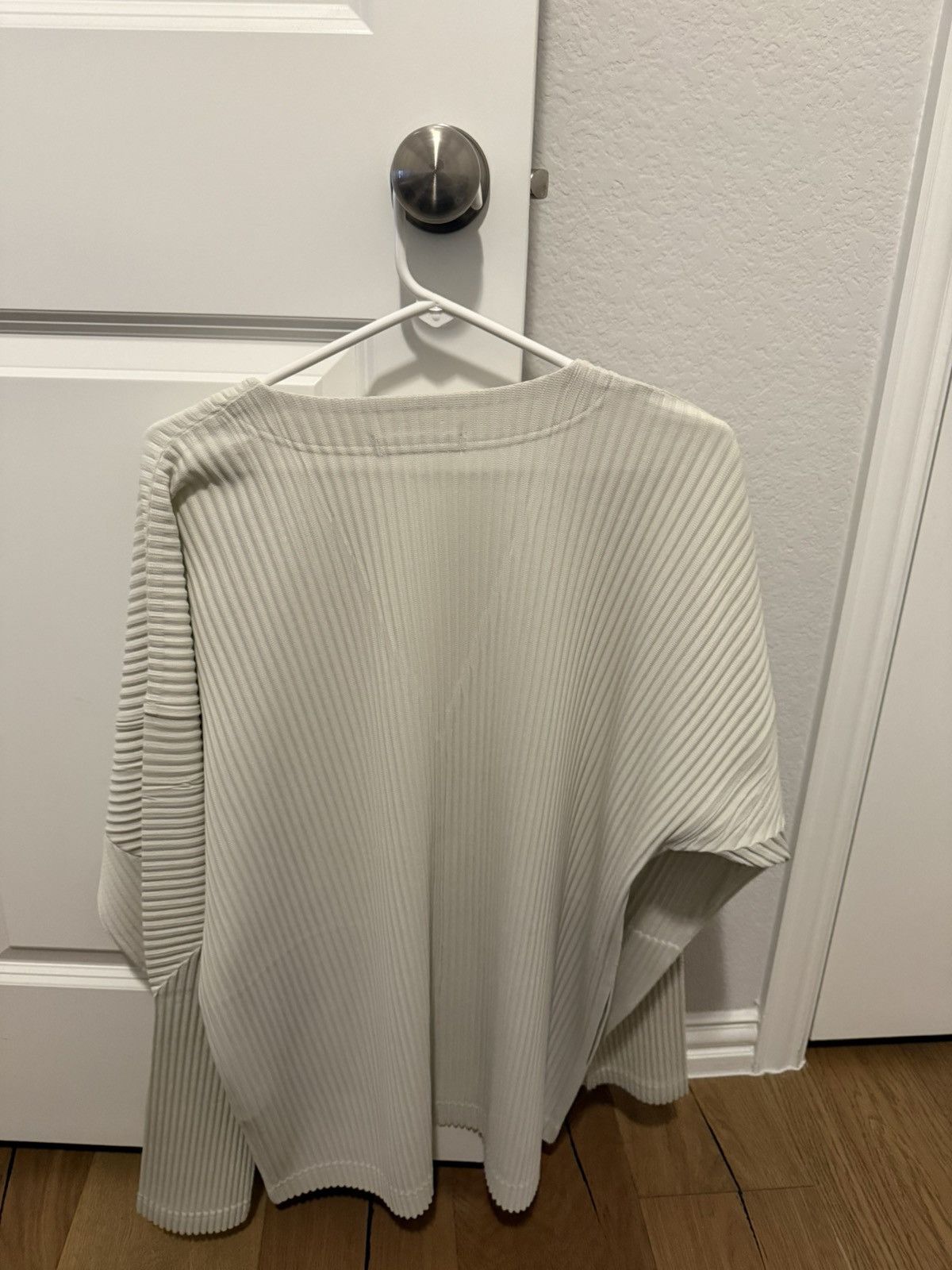 Homme Plisse Issey Miyake Homme Plisse Issey Miyake Cardigan Size US L / EU 52-54 / 3 - 3 Thumbnail