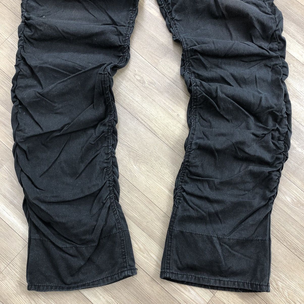 If Six Was Nine × Japanese Brand × Le Grande Bleu (L.G.B.) 🇯🇵 Japanese Double Waist Multi Zip Goa Gothic Style Pants Size US 35 - 9 Thumbnail