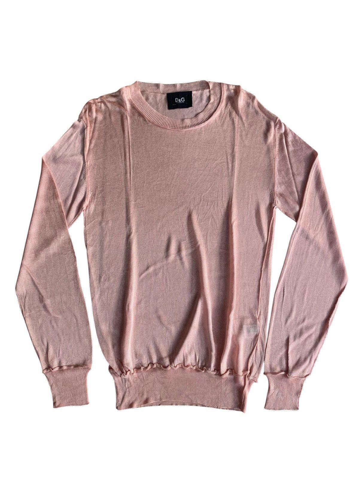Dolce & Gabbana Dolce & Gabana Glitter Pink Knitwear Sweater Size US M / EU 48-50 / 2 - 1 Thumbnail