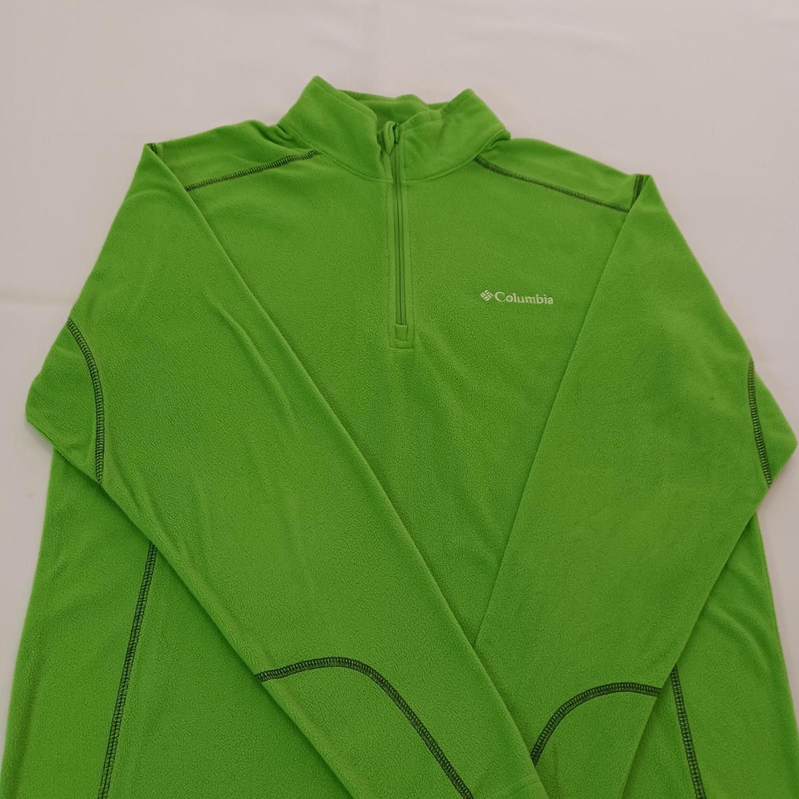 Columbia Columbia EM6503 Men Green Klamath Range 1/2 Zip Sweatshirt M Size US M / EU 48-50 / 2 - 11 Thumbnail