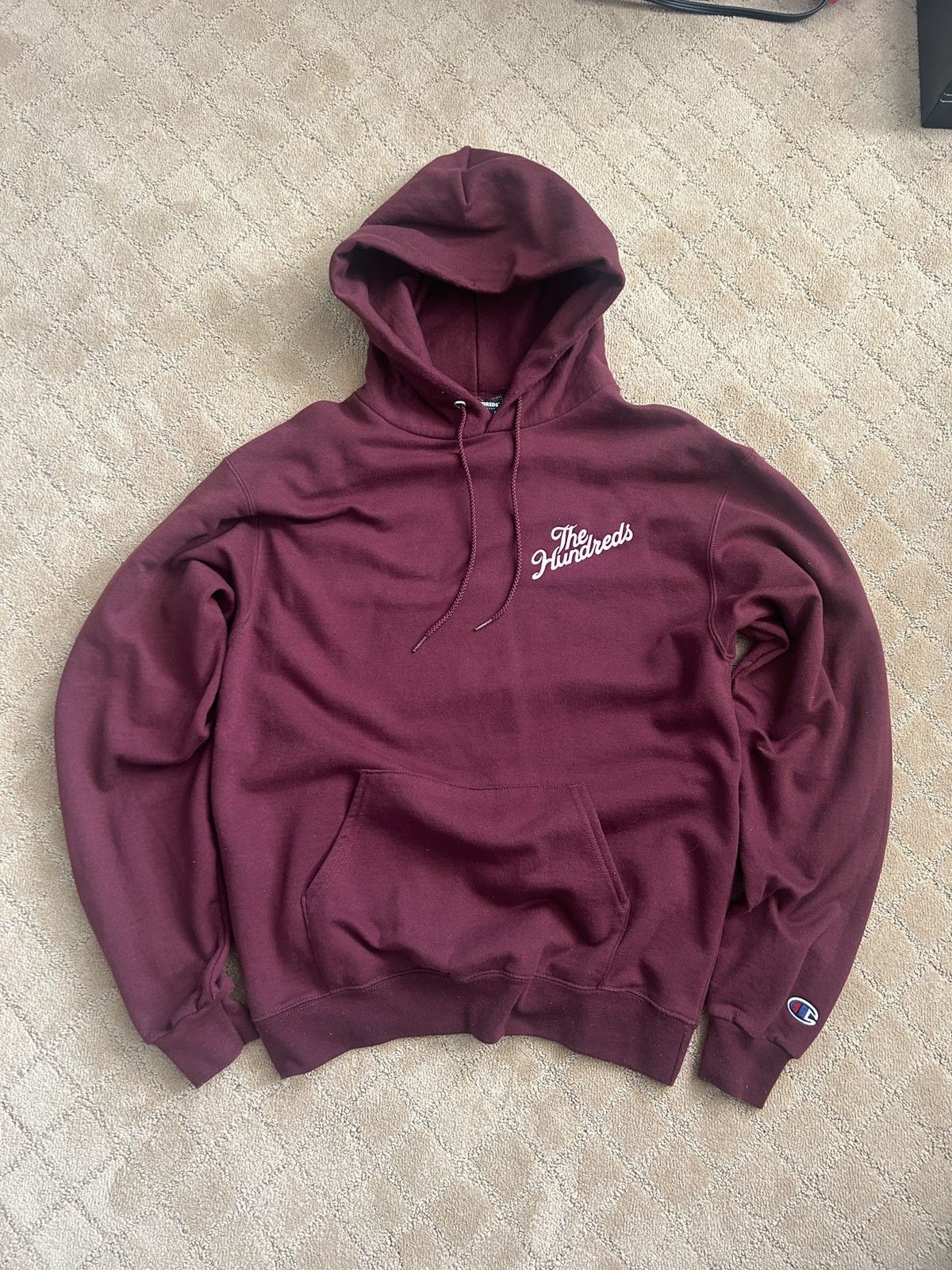The Hundreds The Hundreds Slanted Logo Hoodie Size US M / EU 48-50 / 2 - 1 Thumbnail