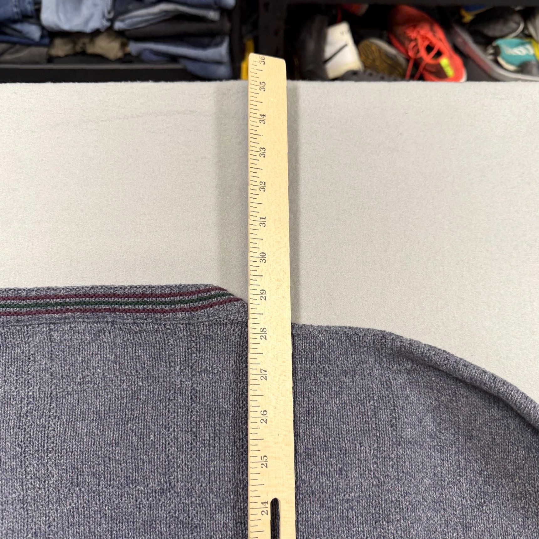 Vintage VINTAGE Duck Head Sweater Mens 2XL Gray Tight-Knit Crewneck Pullover Logo USA Knit Pattern Solid Regular Knit Style Fall Winter Casual Mens Size US XXL / EU 58 / 5 - 6 Thumbnail