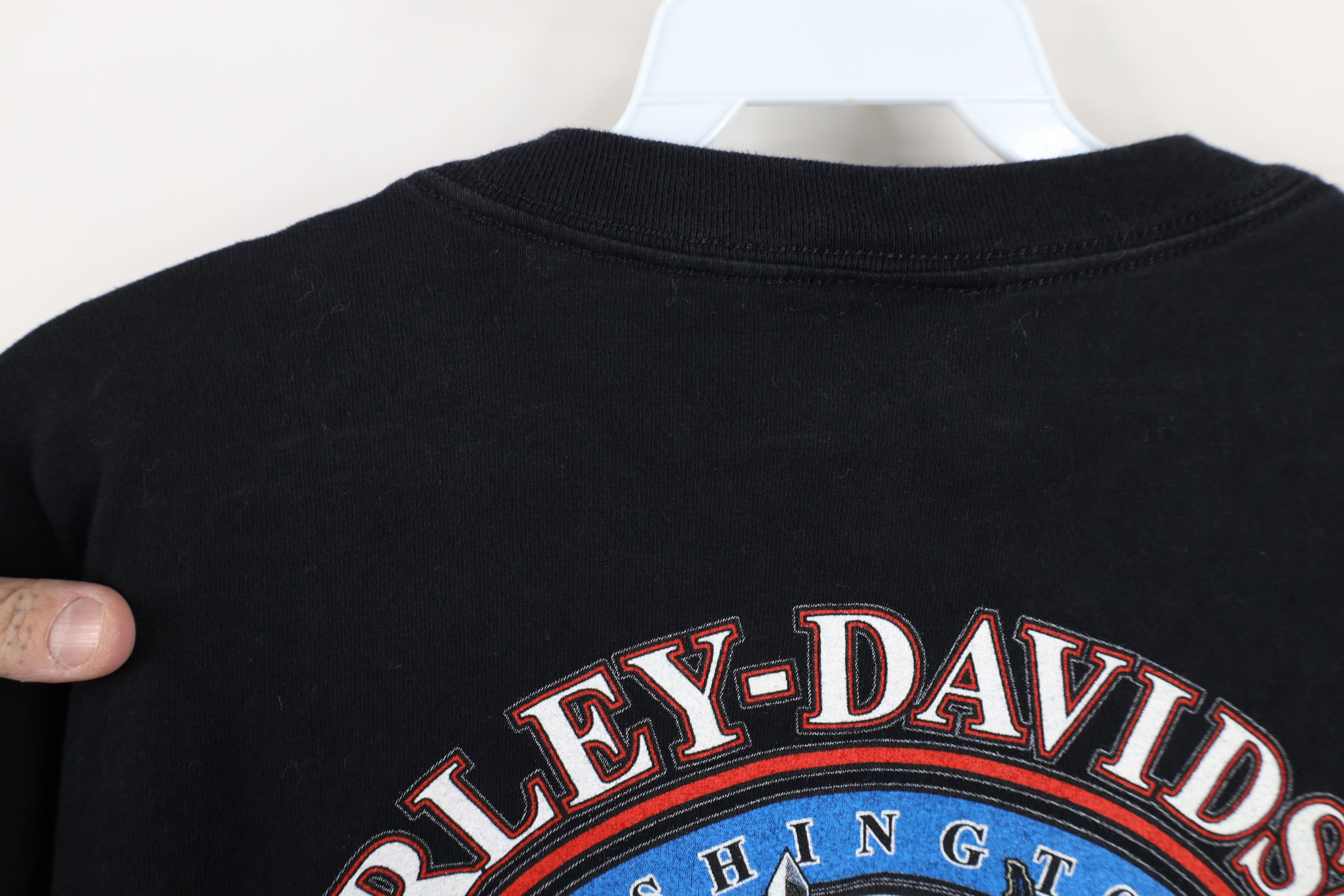 Harley Davidson Vintage Y2K 2003 Harley Davidson Thunder Eagle T-Shirt USA Size US XL / EU 56 / 4 - 9 Thumbnail