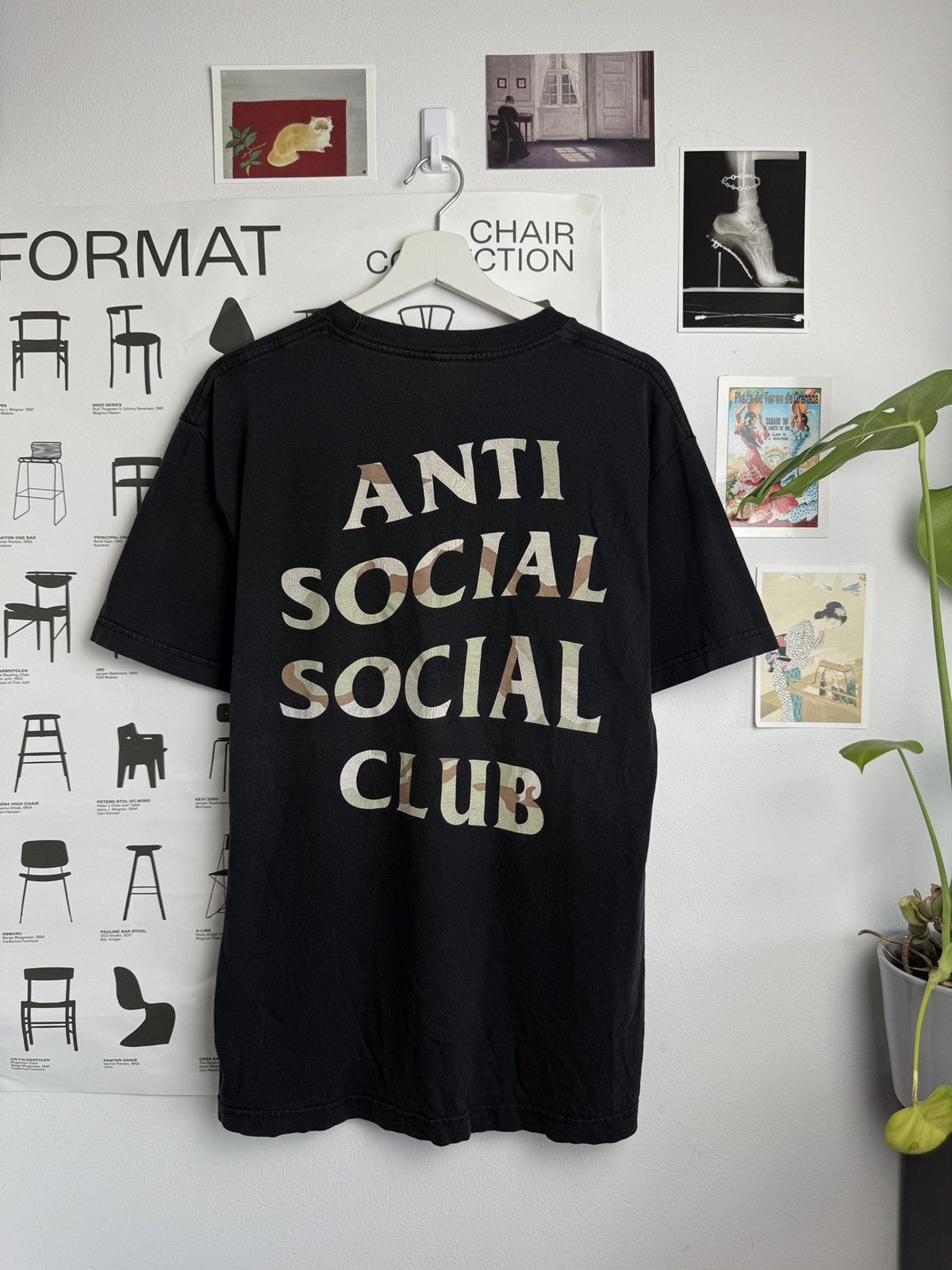 Anti Social Social Club × Designer Anti Social Social Club ASSC camo logo t-shirt M skate baggy Size US M / EU 48-50 / 2 - 1 Thumbnail