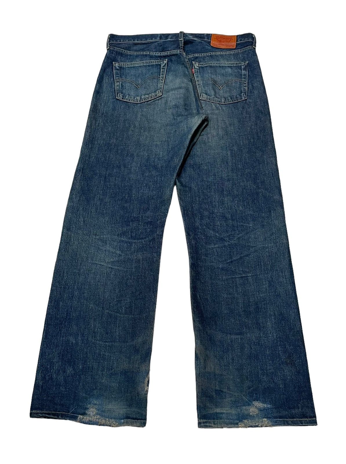 Levi's Vintage Clothing × Vintage Vintage Brand Levi’s 503 Patchwork Jeans 1990s Size US 34 / EU 50 - 2 Thumbnail