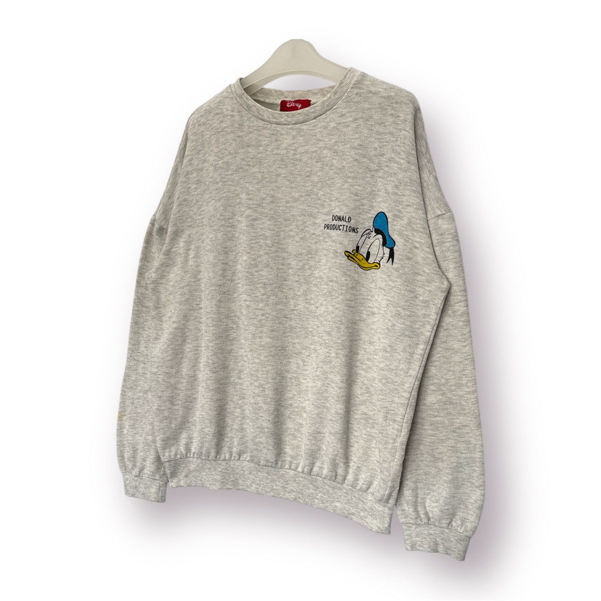 Anime × Disney × Vintage 🔥 Vintage Disney Donald Duck Roundneck Sweatshirt - LL Size US L / EU 52-54 / 3 - 2 Thumbnail