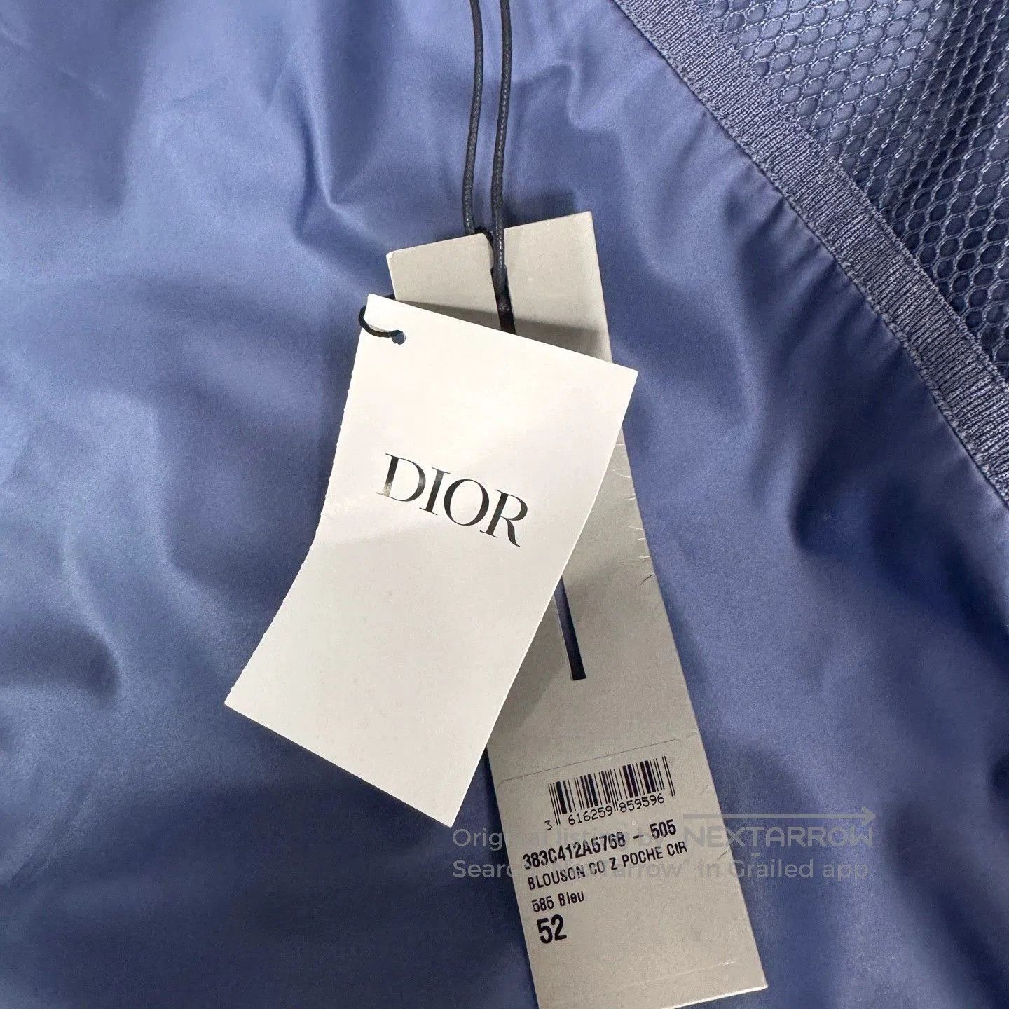 Dior Dior Stand Collar Half-Zip Jacket. Size US M / EU 48-50 / 2 - 5 Thumbnail
