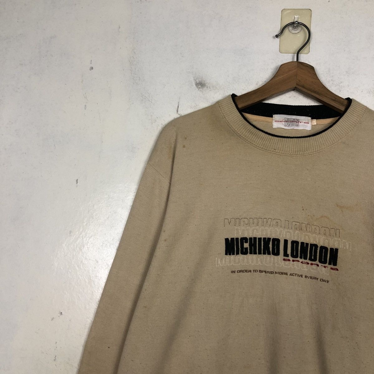 Japanese Brand 📌Vintage Sweathshirt Michiko London Big Log Size US M / EU 48-50 / 2 - 9 Thumbnail