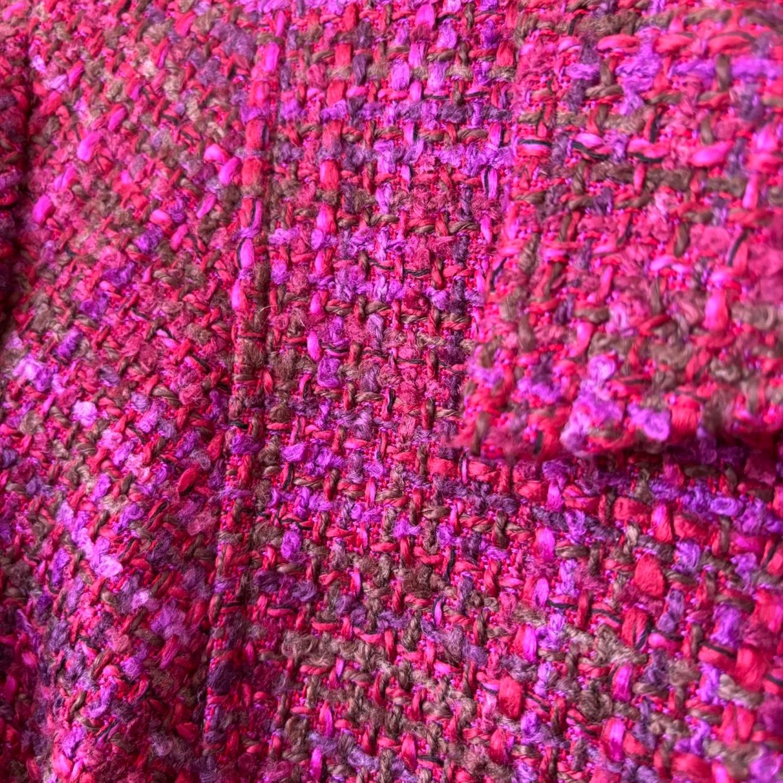 Coldwater Creek Coldwater Creek Purple Green Tweed Peacoat 18 Preppy Grandma Size XXL / US 16-18 / IT 52-54 - 7 Thumbnail