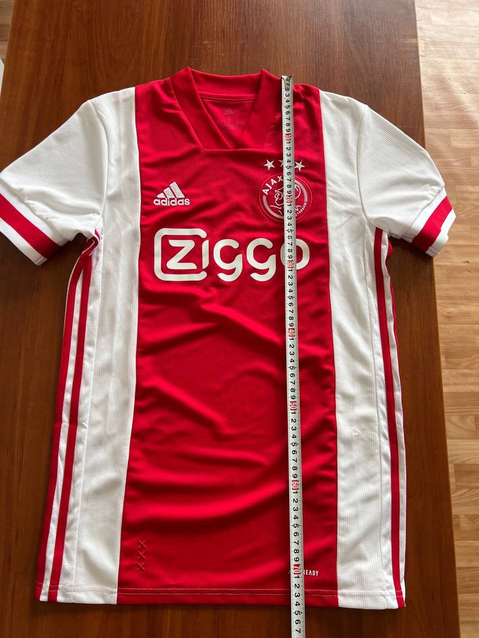 Adidas 2020/21 AJAX AMSTERDAM HOME SOCCER JERSEY SHIRT ADIDAS SZ S Size US S / EU 44-46 / 1 - 14 Thumbnail