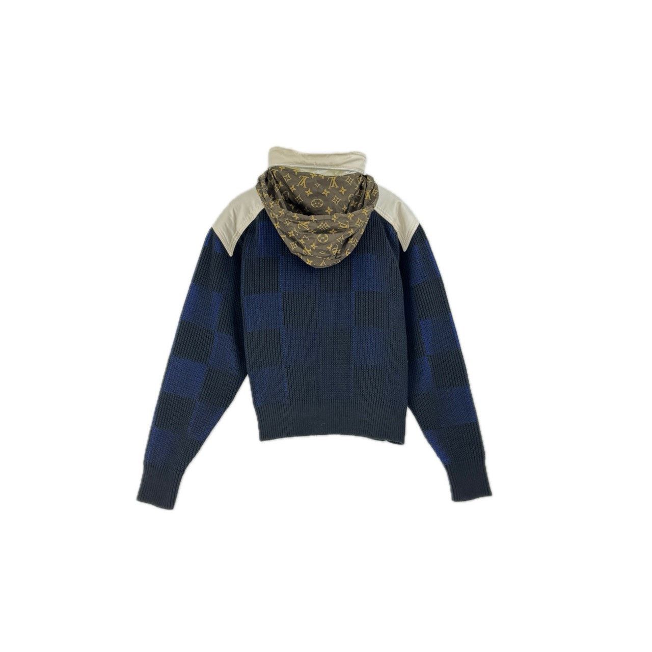 Louis Vuitton Louis Vuitton Blue color-block classic logo breasted 19% wo Size US M / EU 48-50 / 2 - 2 Thumbnail