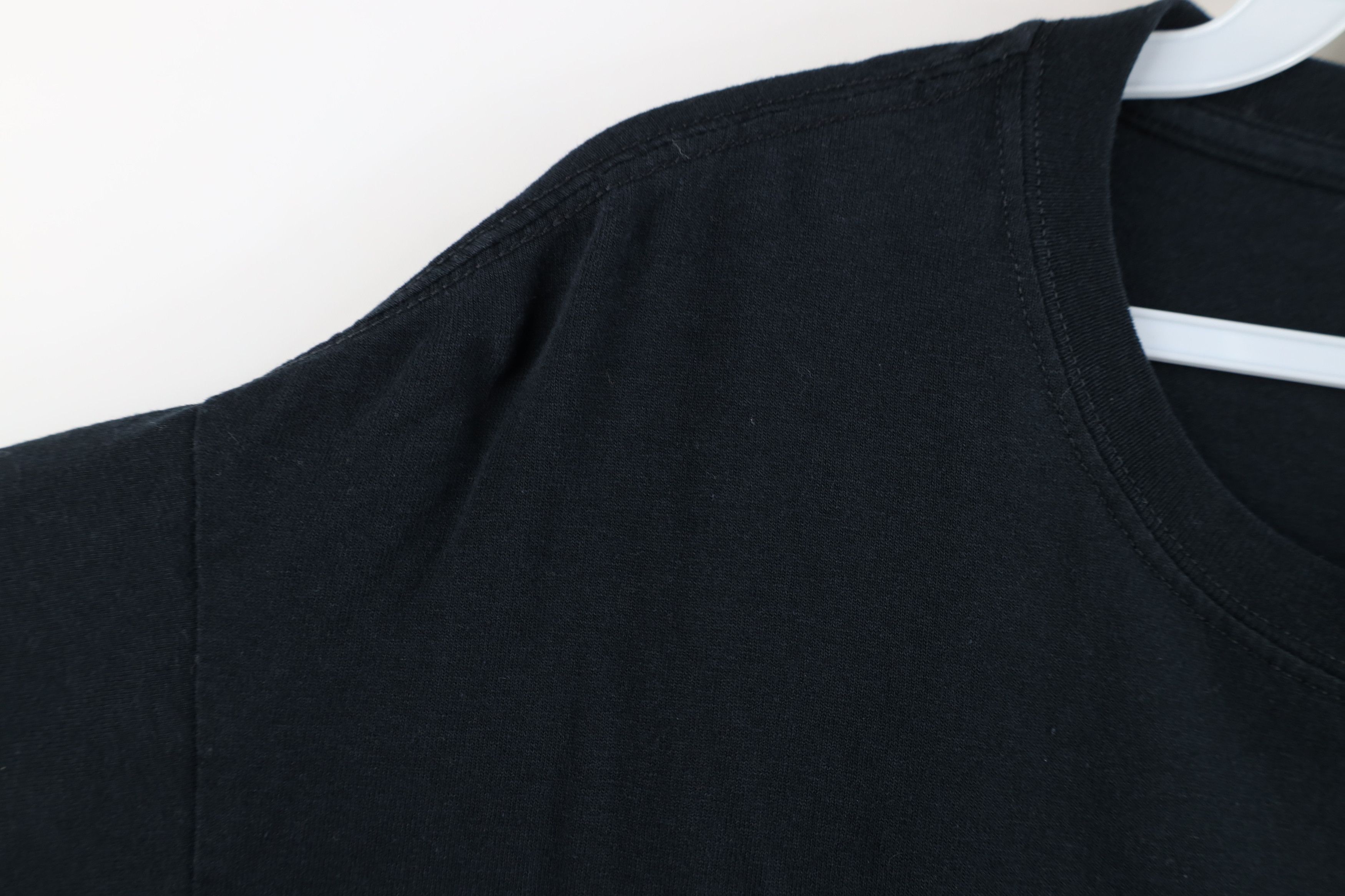 Vintage Vintage 90s Y2K Streetwear Short Sleeve T-Shirt Black Cotton Size US L / EU 52-54 / 3 - 6 Thumbnail