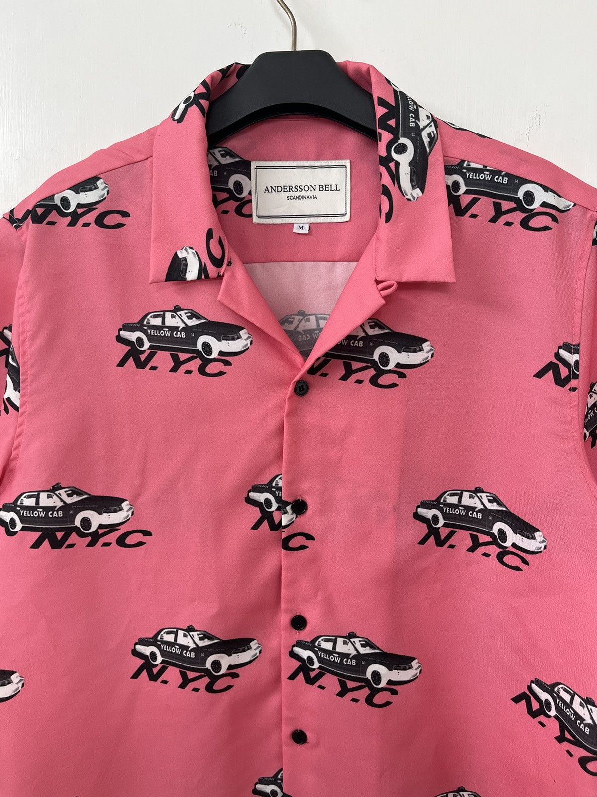 Andersson Bell ANDERSSON BELL Scandinavia Shirts Yellow Cab N.Y.C Size US M / EU 48-50 / 2 - 2 Thumbnail