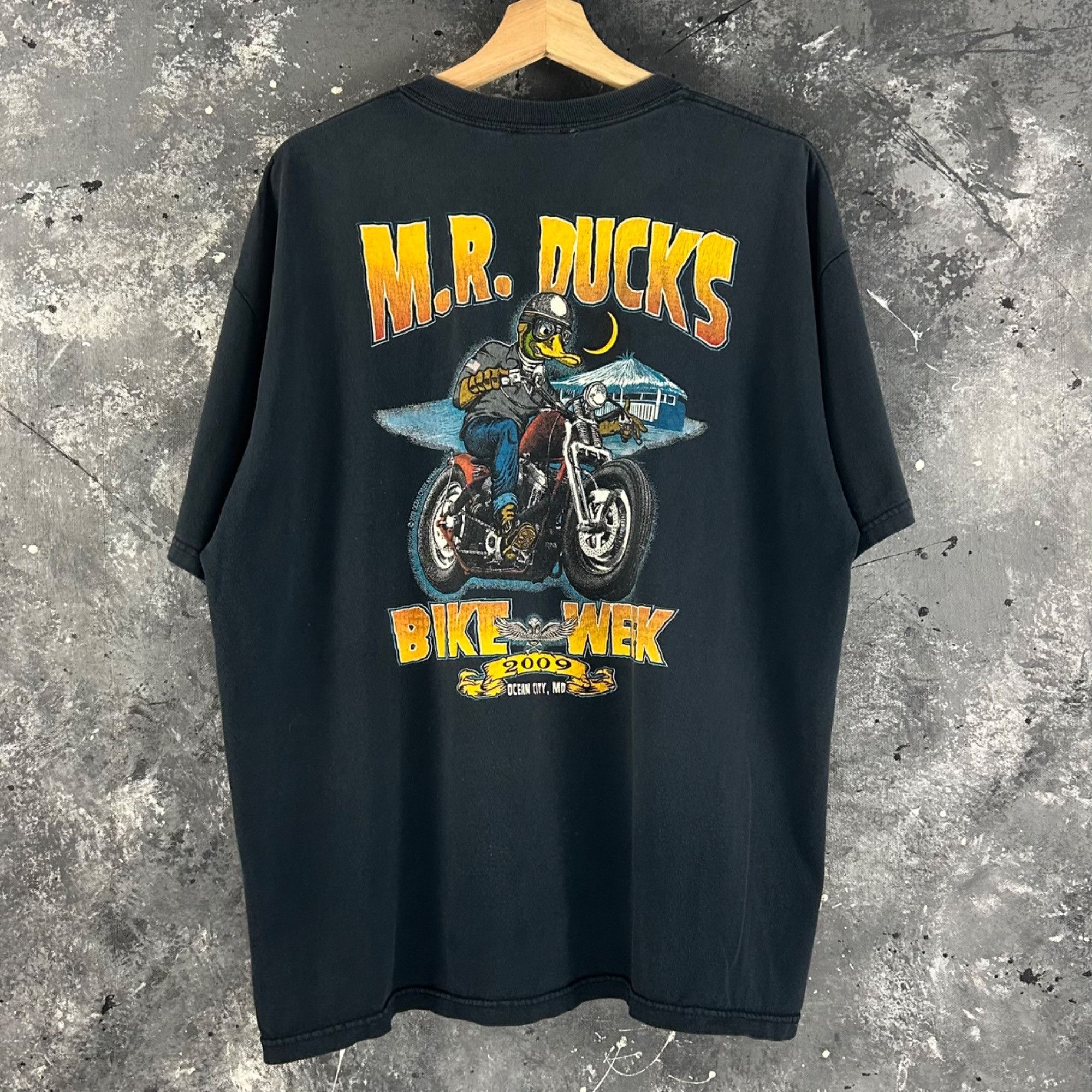 Harley Davidson × Vintage Vintage 2000’s Mr. Ducks biker shirt Size US XL / EU 56 / 4 - 1 Thumbnail