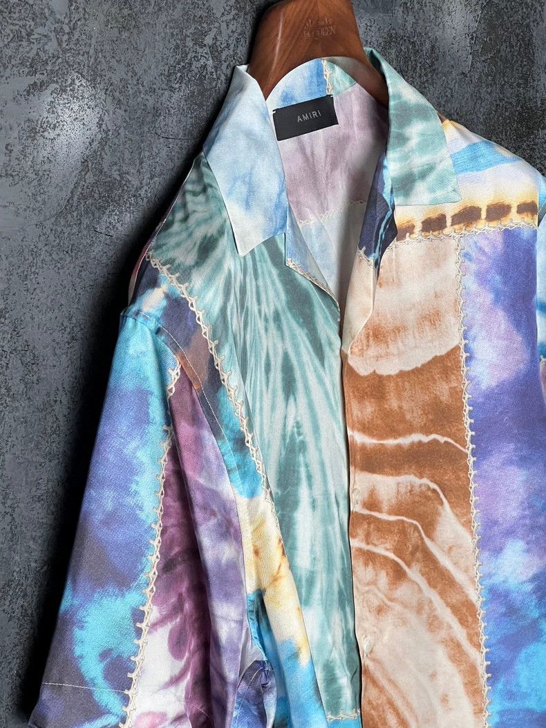 Amiri Amiri Colorful multi-element Morus alba silk short-sleeved Size US S / EU 44-46 / 1 - 6 Thumbnail