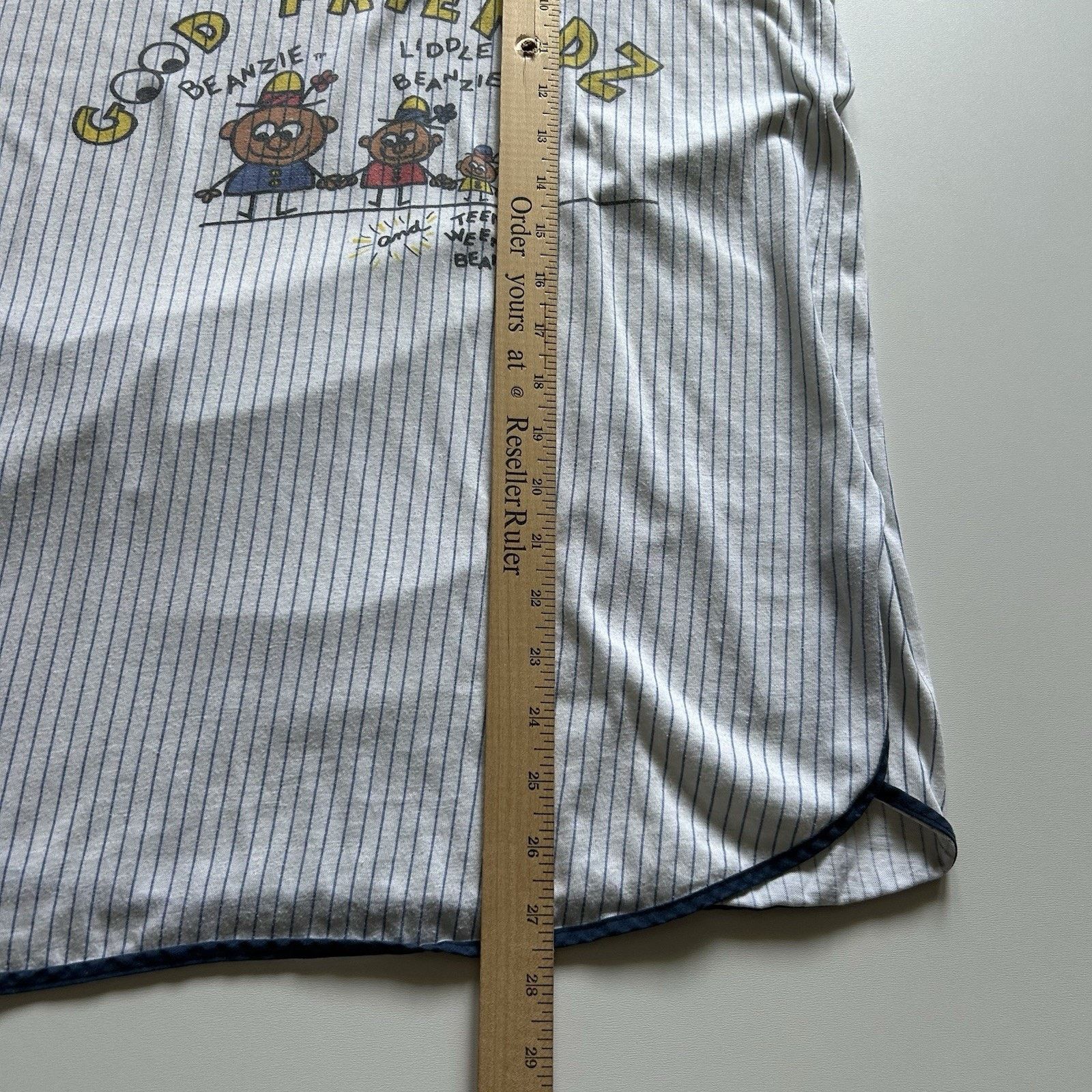 Vintage Vintage 90s Funny T-Shirt Medium Good Friends Beanzie Art Size US M / EU 48-50 / 2 - 4 Thumbnail