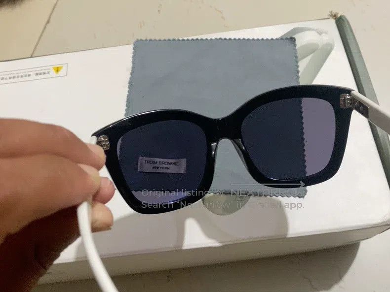 Thom Browne Thom Browne Blue and white sunglasses Size ONE SIZE - 5 Thumbnail