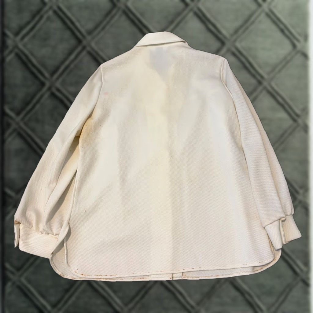 Vintage VINTAGE NPC Fashions Button Up Floral Embroidered White Blouse Shirt Women 70s Secretary Geek L White Floral Embroidered 1970s NPC Fashions Women L Size L / US 10 / IT 46 - 1 Thumbnail