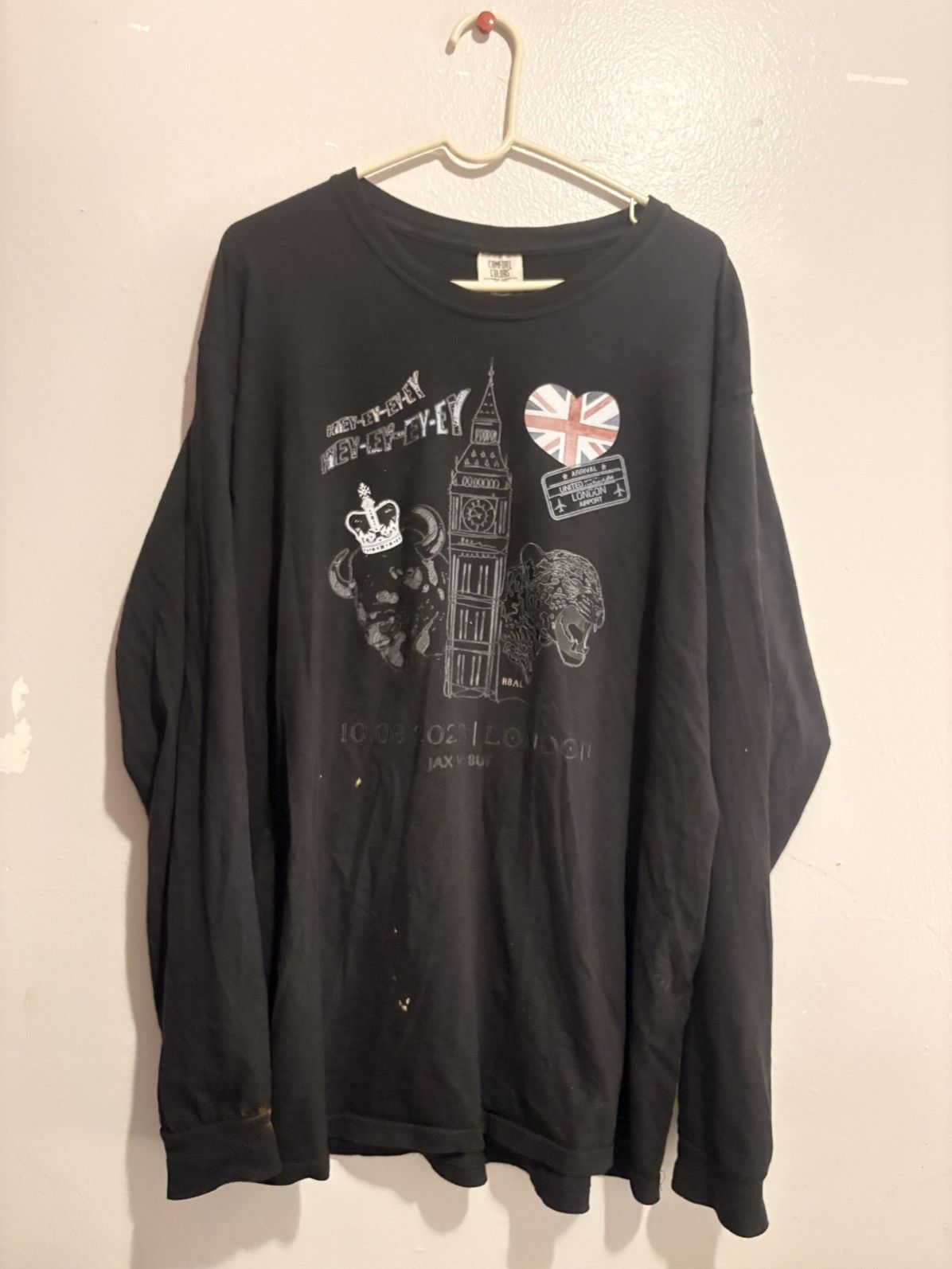 Comfort Colors Comfort Colors Heavyweight Garment-Dye L/S Tee Size US XL / EU 56 / 4 - 1 Thumbnail