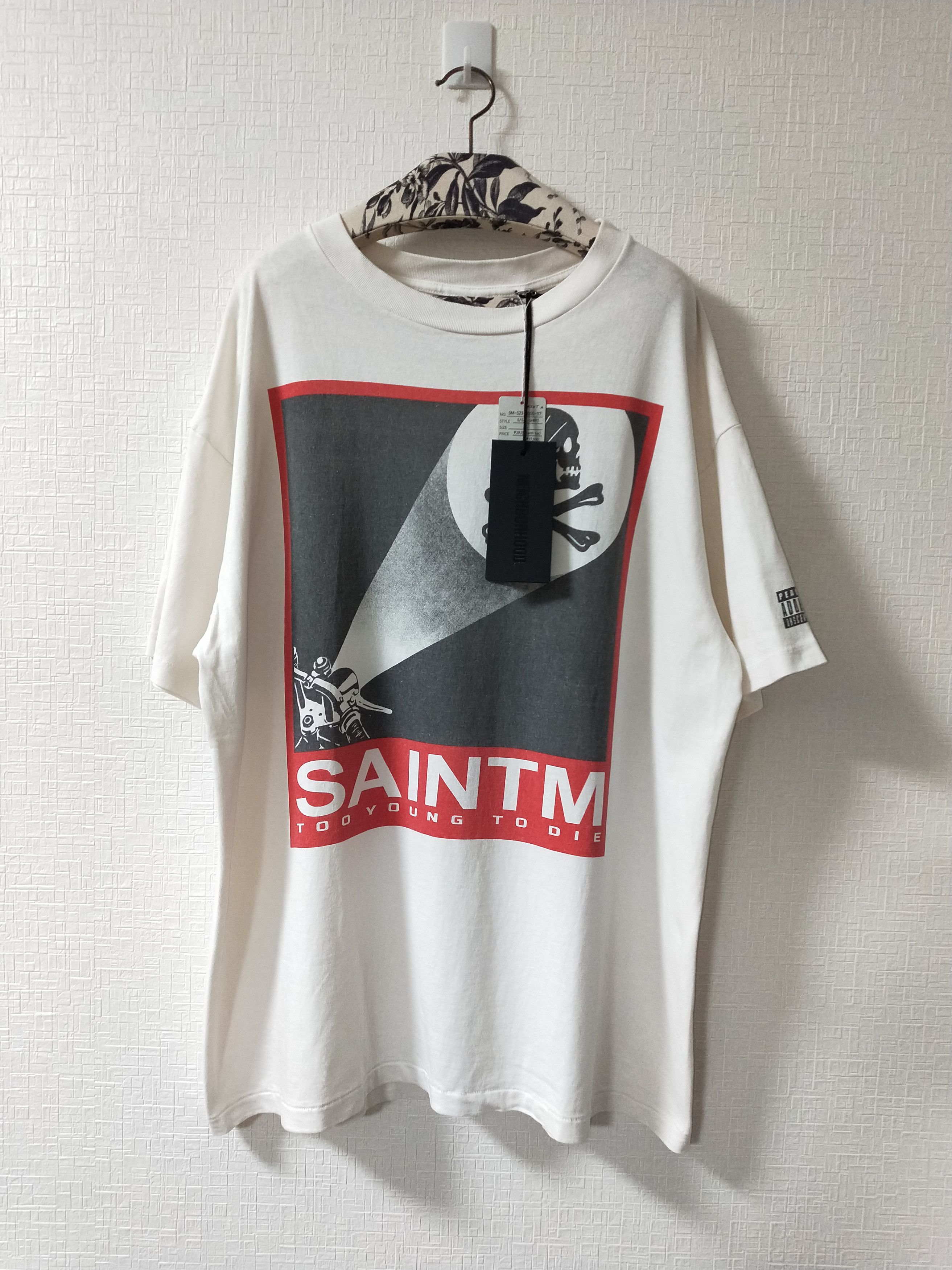 SAINT MICHAEL NEIGHBORHOOD Tシャツ M ホワイト SAINT Mxxxxxx