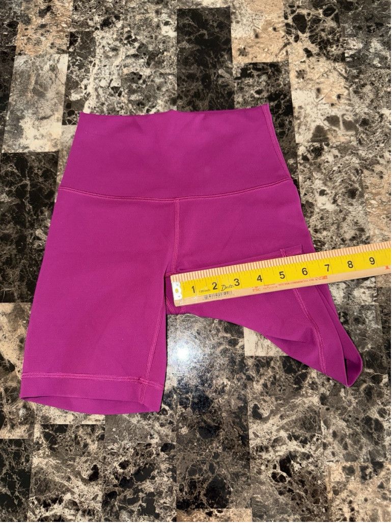Lululemon LULULEMON WUNDER TRAIN HR SHORT 6” MAGENTA PURPLE SIZE 2 Size 26" / US 2 / IT 38 - 5 Thumbnail