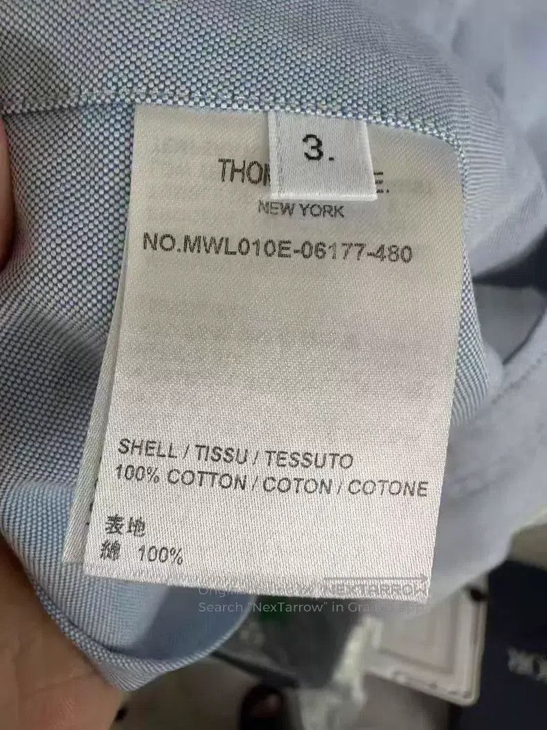 Thom Browne Thom Browne Shirt Size US L / EU 52-54 / 3 - 4 Thumbnail