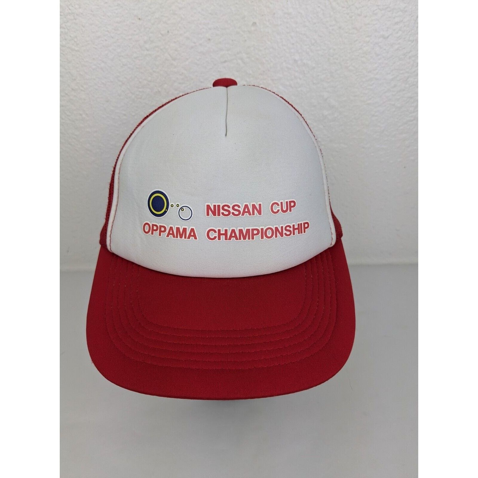 Other Vtg Nissan Cup Champ Wheelchair Race Mesh Trucker Hat JAPAN Size ONE SIZE - 1 Thumbnail