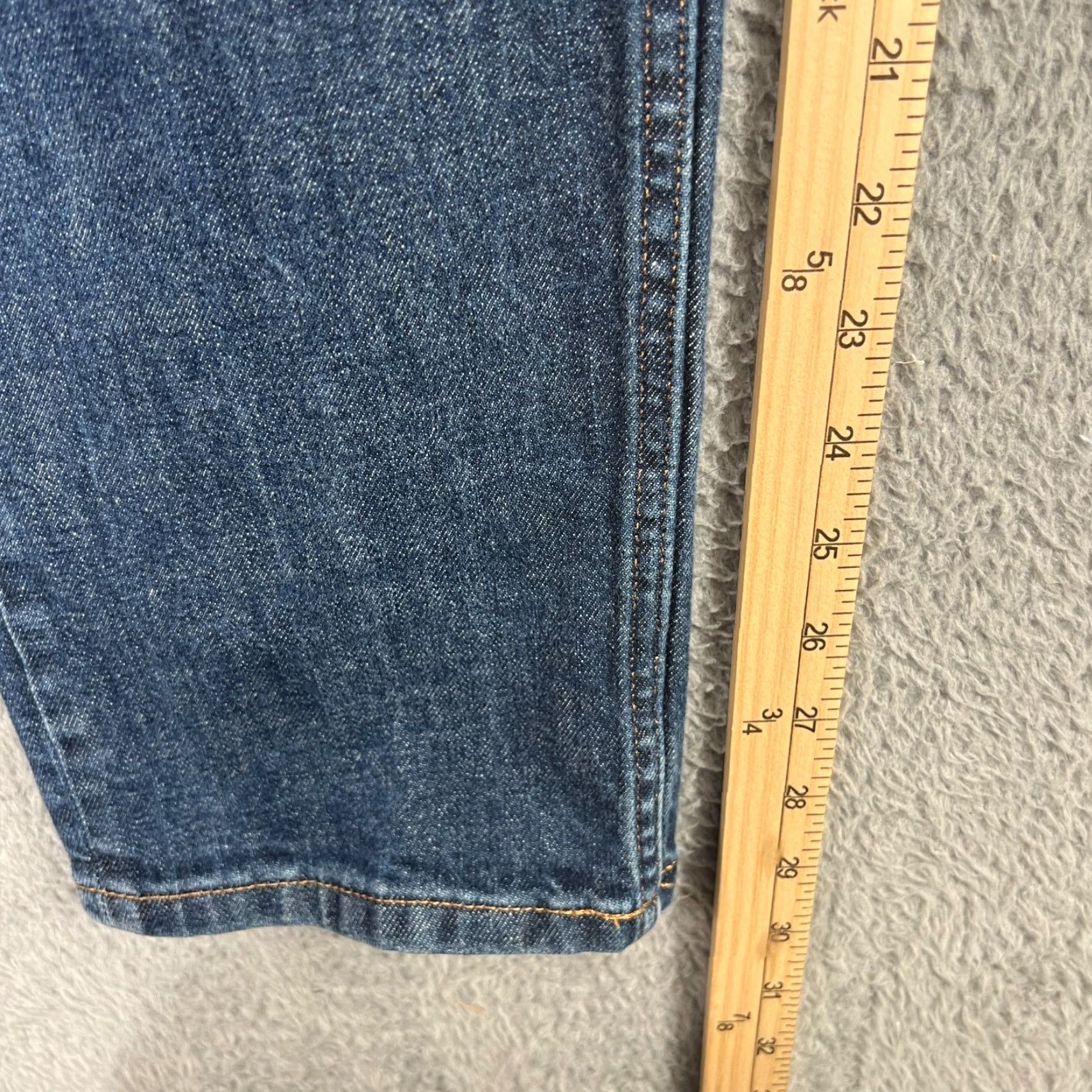 Everlane EVERLANE Jeans Slim Fit Straight Leg Men's 33x30 Blue Denim 90s Size US 33 - 3 Thumbnail