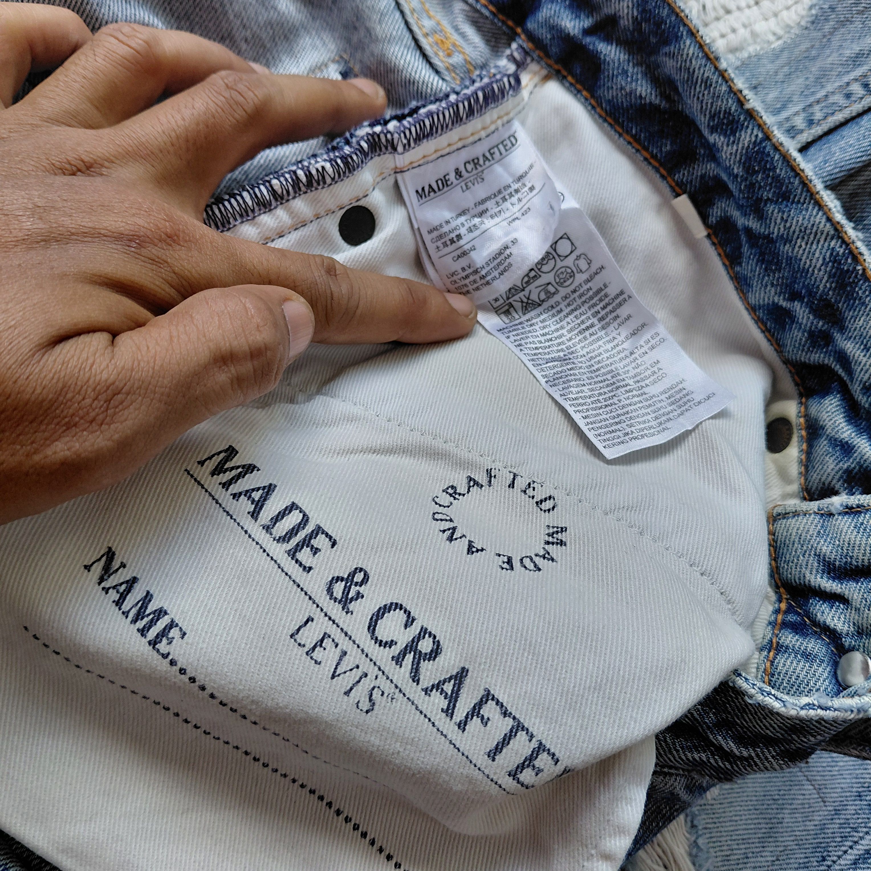 Levi's Made & Crafted Vintage Levi's Made & Crafted Distressed Pants Size US 30 / EU 46 - 6 Thumbnail