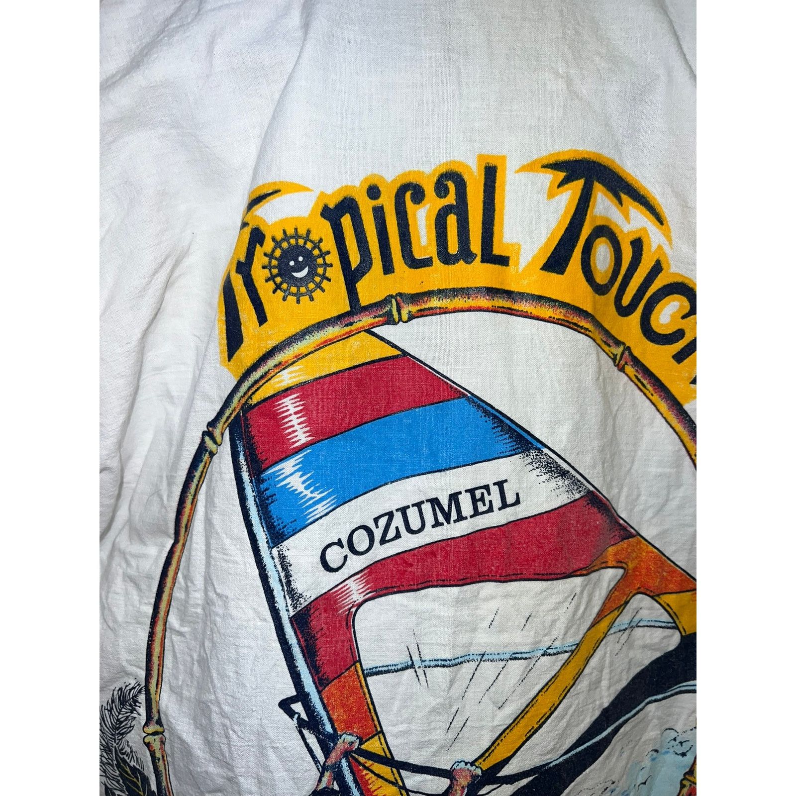 Vintage Vintage Tropical Touch Hoodie Cozumel Wind Surf Windbreaker Size US M / EU 48-50 / 2 - 9 Thumbnail