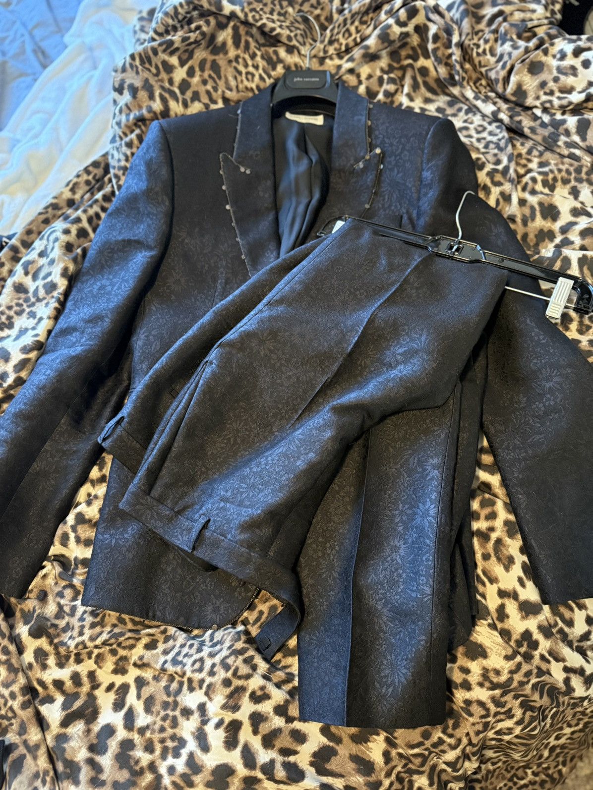 Saint Laurent Paris Saint Laurent Coin Blazer/ suit Size 48R - 3 Thumbnail