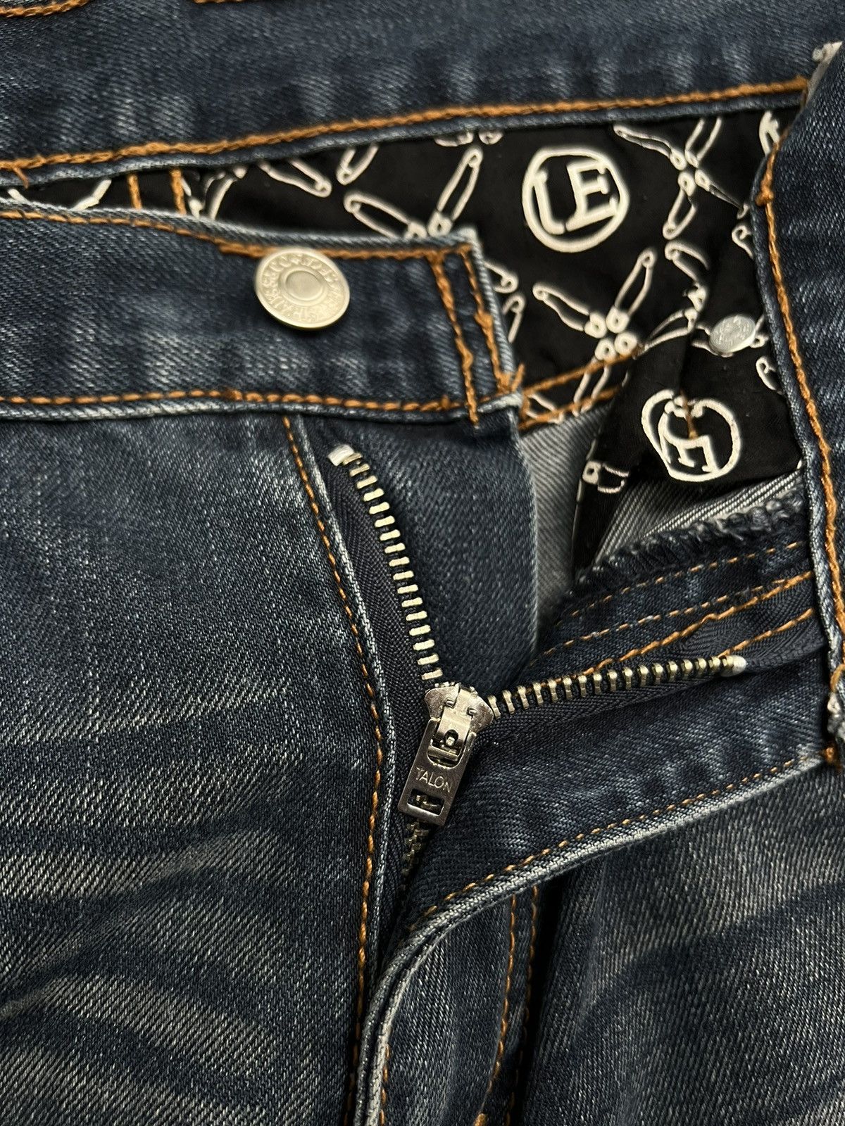 Fragment Design × Levi's × Vintage 90’s LEVI’S FENOM Y2K JEAN DISTRESSED AVANT-GARDE Size US 32 / EU 48 - 11 Thumbnail