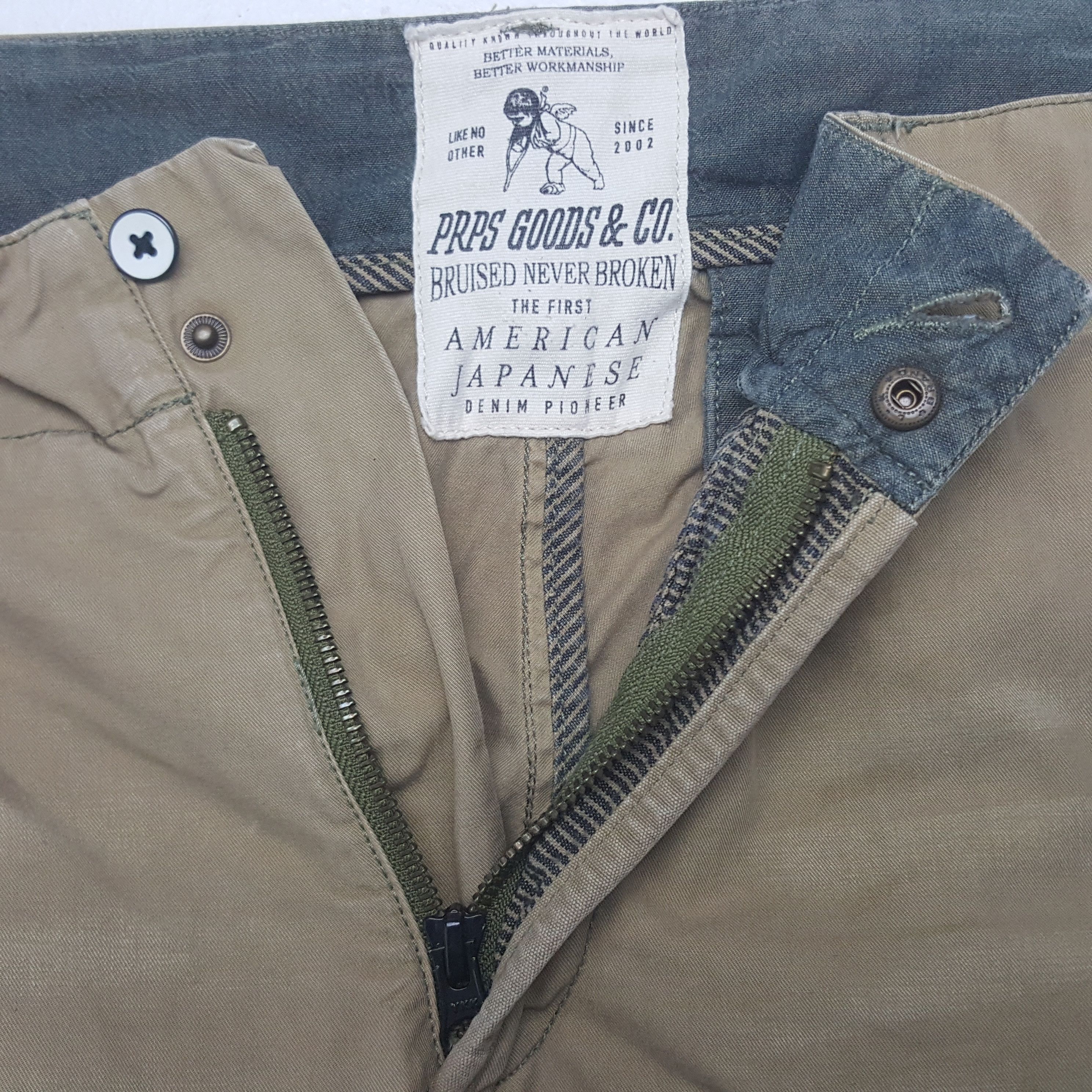 Prps Vintage Prps & Co Japanese Cargo Multi Pocket Pants RR23 Size US 36 / EU 52 - 7 Thumbnail