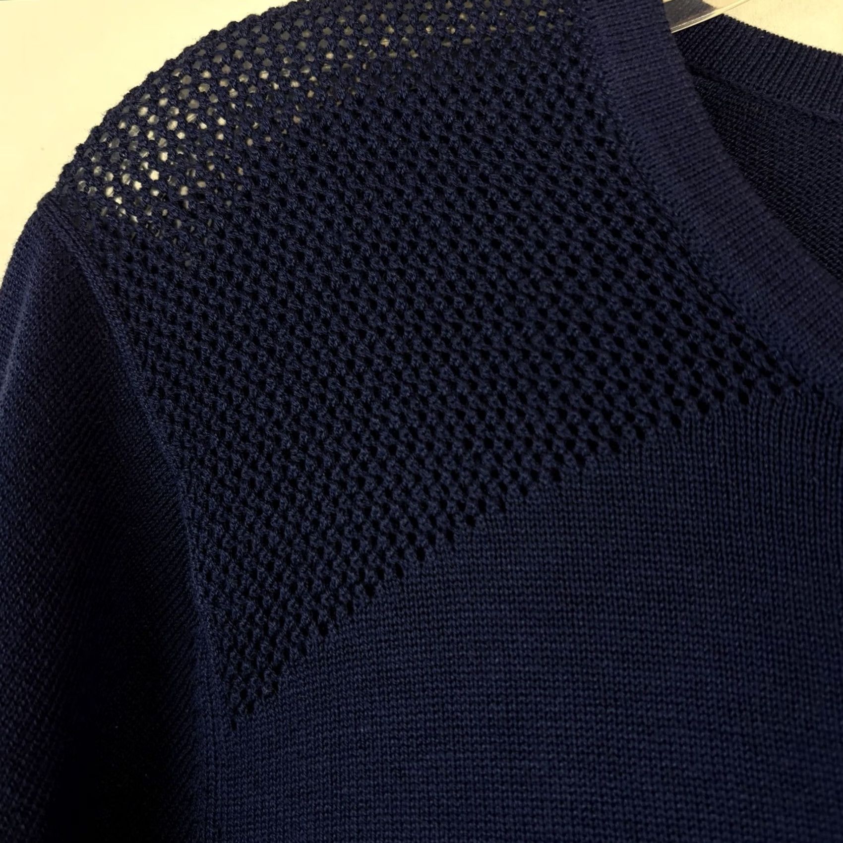 Coldwater Creek VINTAGE Coldwater Creek Silk Cotton 2 Pc Cardigan Sweater Twin Set Women Small Navy Blue Cardigan Sweater Womens Socks? Size S / US 4 / IT 40 - 7 Thumbnail