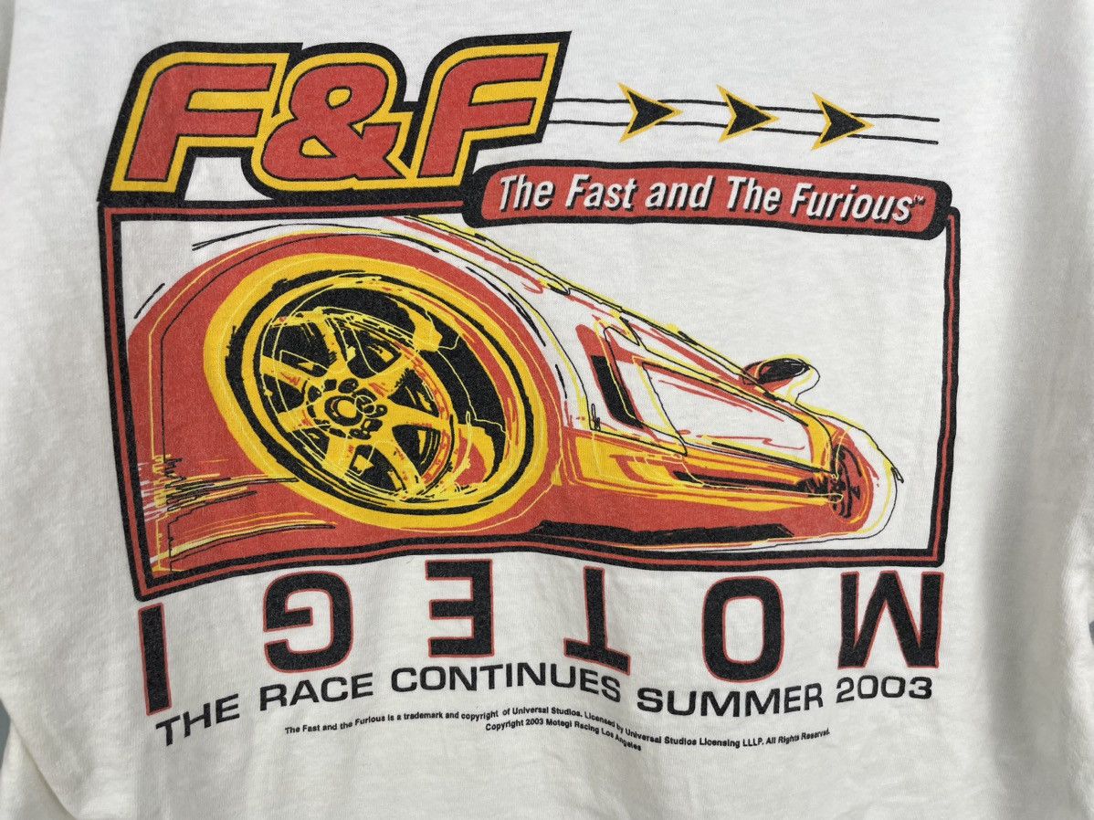 Vintage Vintage The Fast and The Furious movie promo t shirt Size US M / EU 48-50 / 2 - 5 Thumbnail