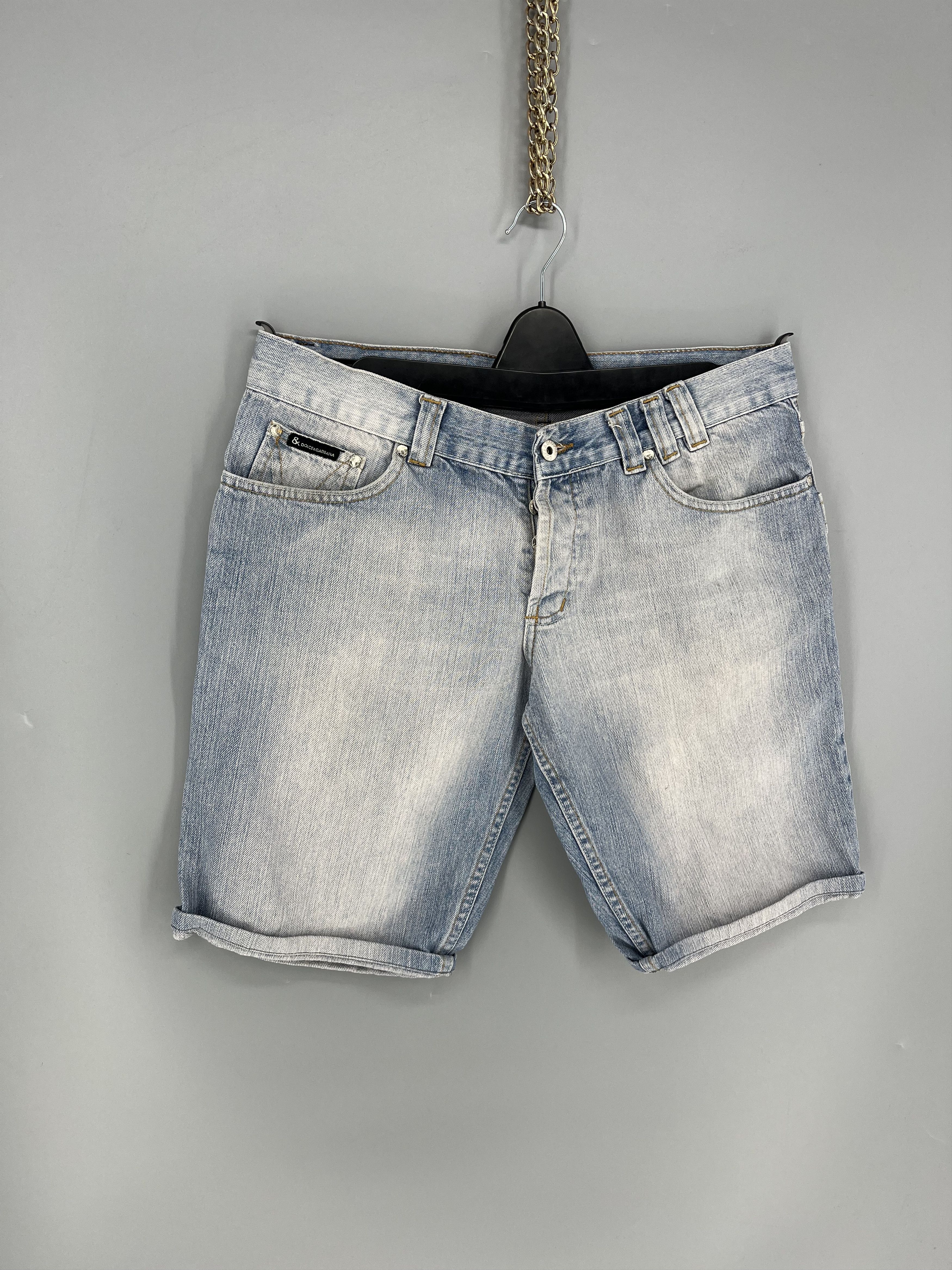 Dolce & Gabbana Vintage D&G Dolce & Gabbana Denim Shorts Mens 34 Size US 34 / EU 50 - 2 Thumbnail