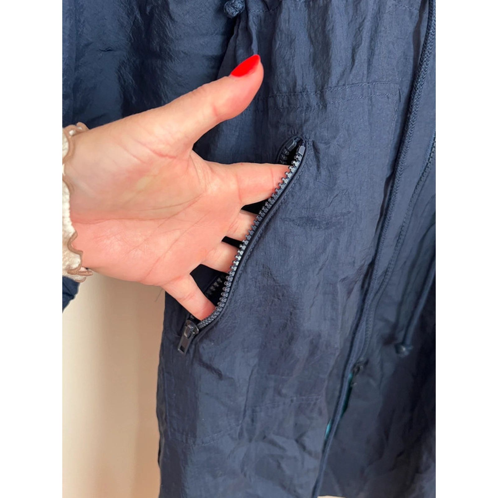 Free People Free People Color Block Windbreaker Jacket Size M / US 6-8 / IT 42-44 - 4 Thumbnail