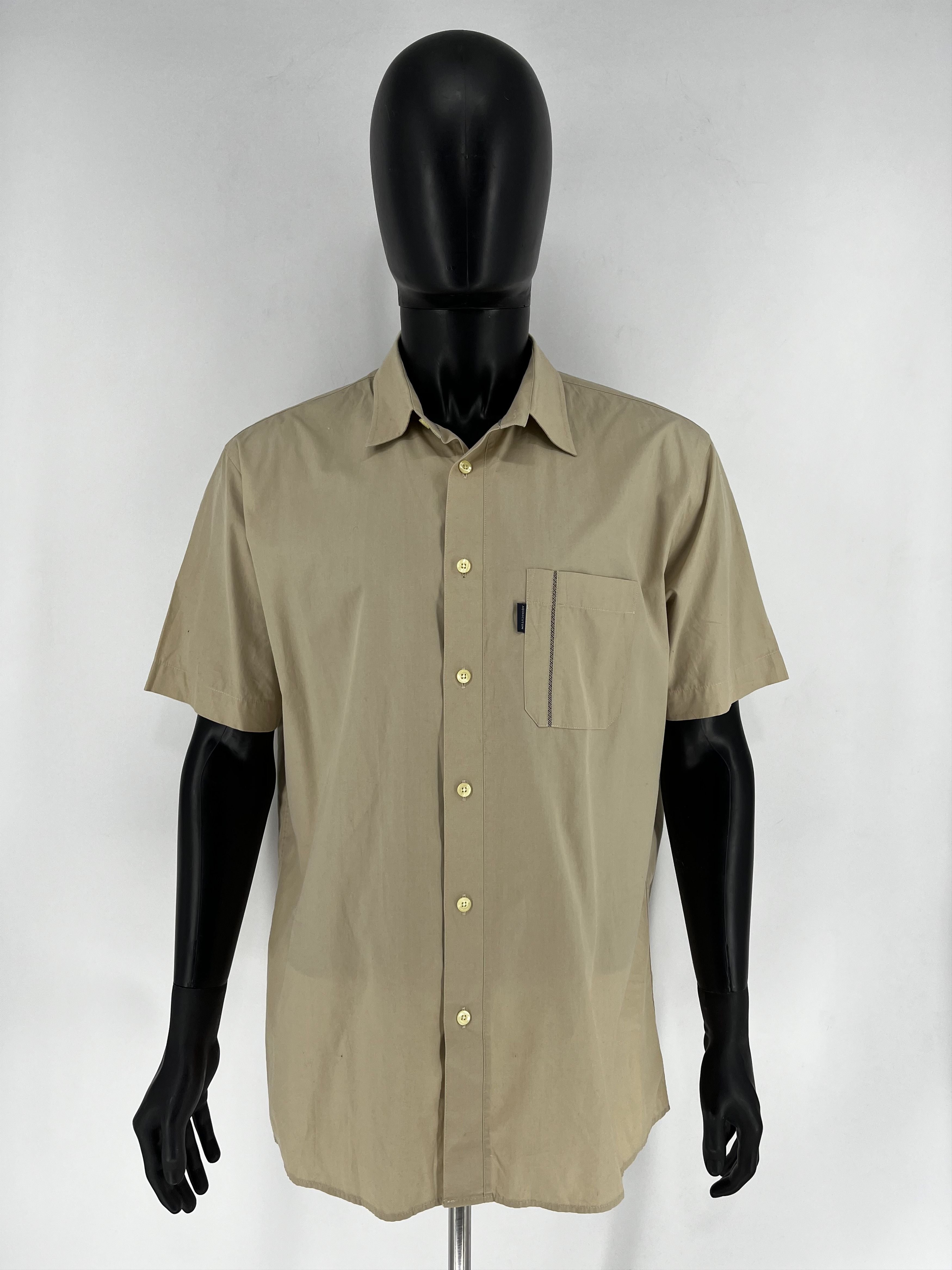 Aquascutum Mens Shirt Long Sleeve Aquascutum Vintage Size XL Size US XL / EU 56 / 4 - 2 Thumbnail