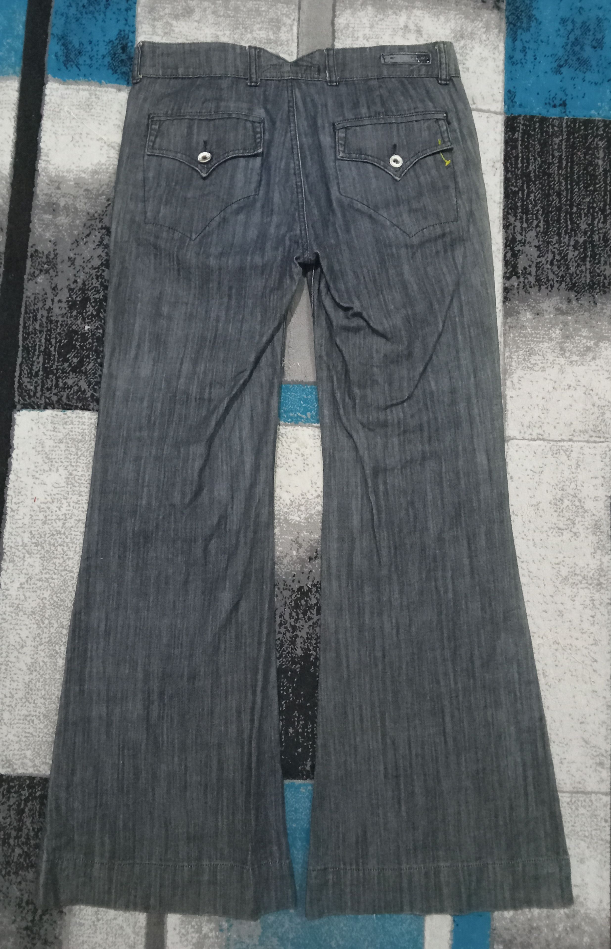 Other Rock Revolution - R.Revolution Flare Jeans Size 33" - 2 Thumbnail