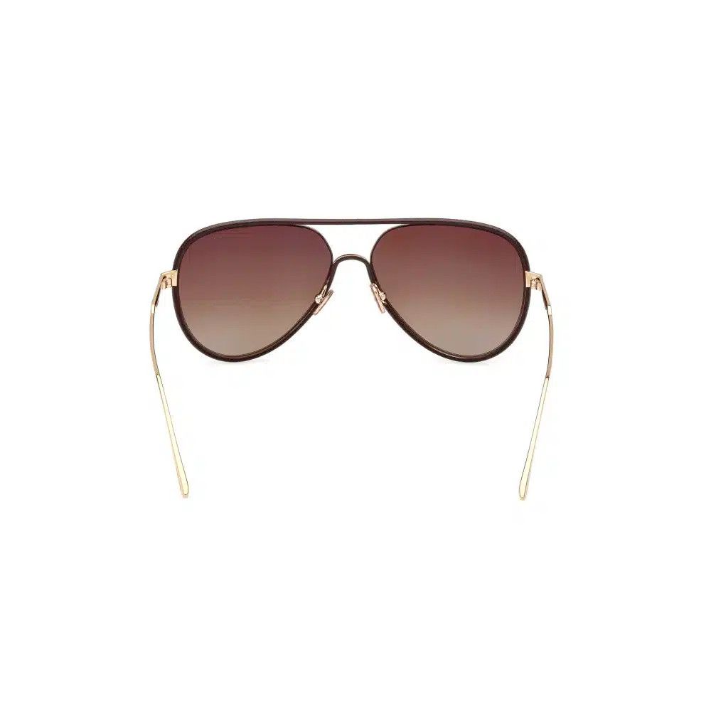 Tom Ford o1sndg1125 FT1016 Size: OS / Jessie-02 Sunglasses Brown/Gold Size ONE SIZE - 4 Thumbnail