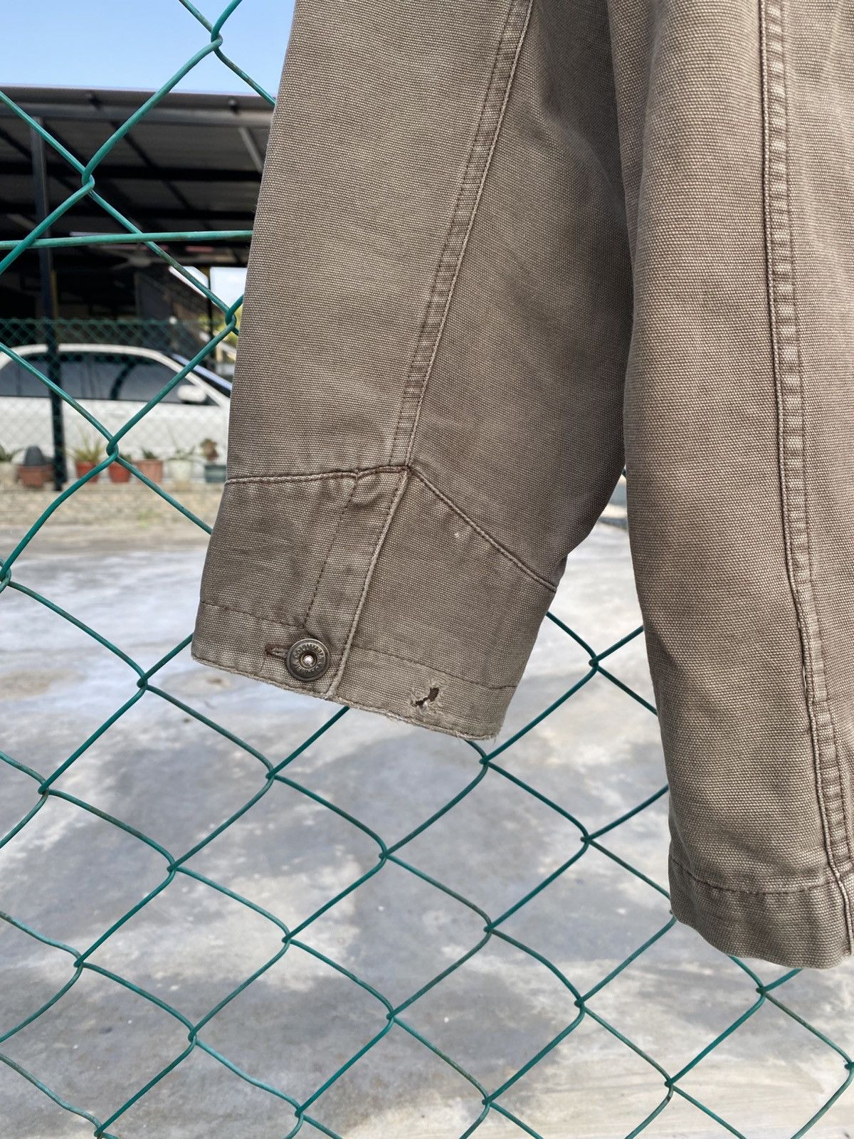 Columbia Distressed Columbia sun faded chore jacket Size US L / EU 52-54 / 3 - 7 Thumbnail